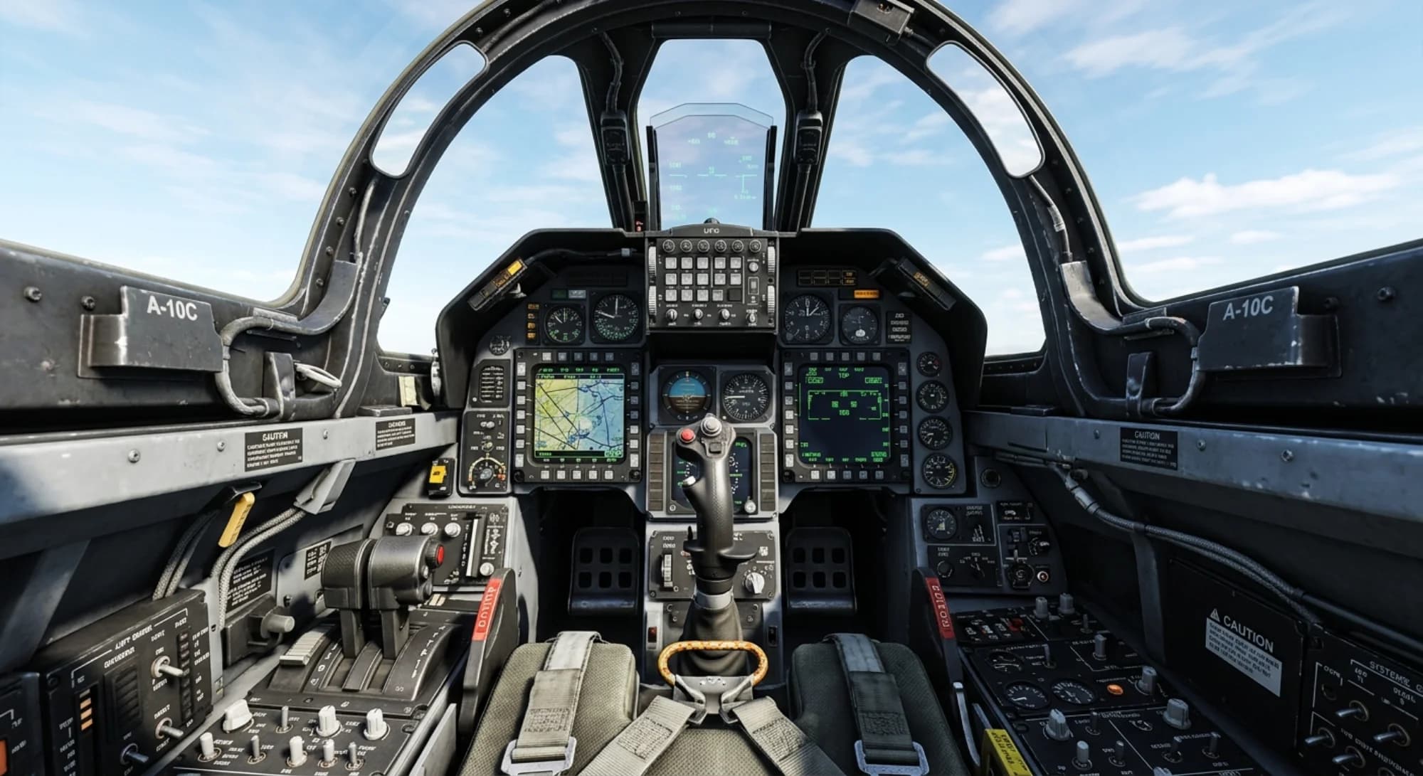 Republic Aviation A-10 Thunderbolt II 1972 - Cockpit view