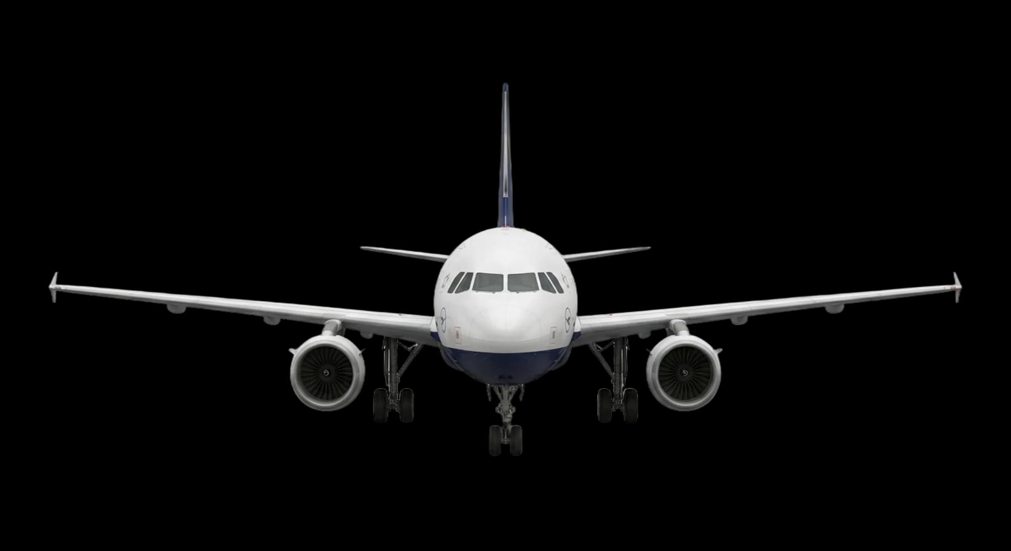 1987 Airbus Airbus A320 - Front - Airliner aircraft