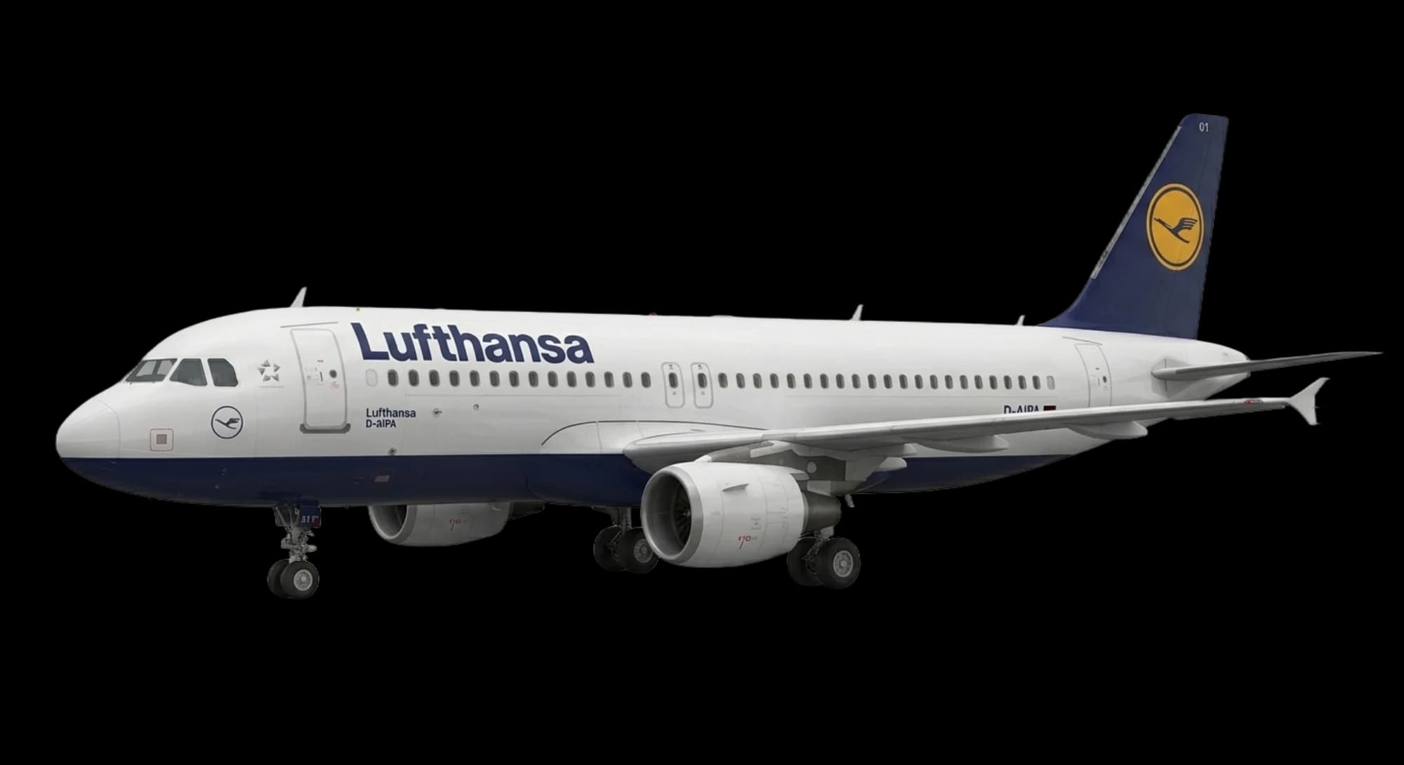 1987 Airbus Airbus A320 - Profile - Airliner aircraft