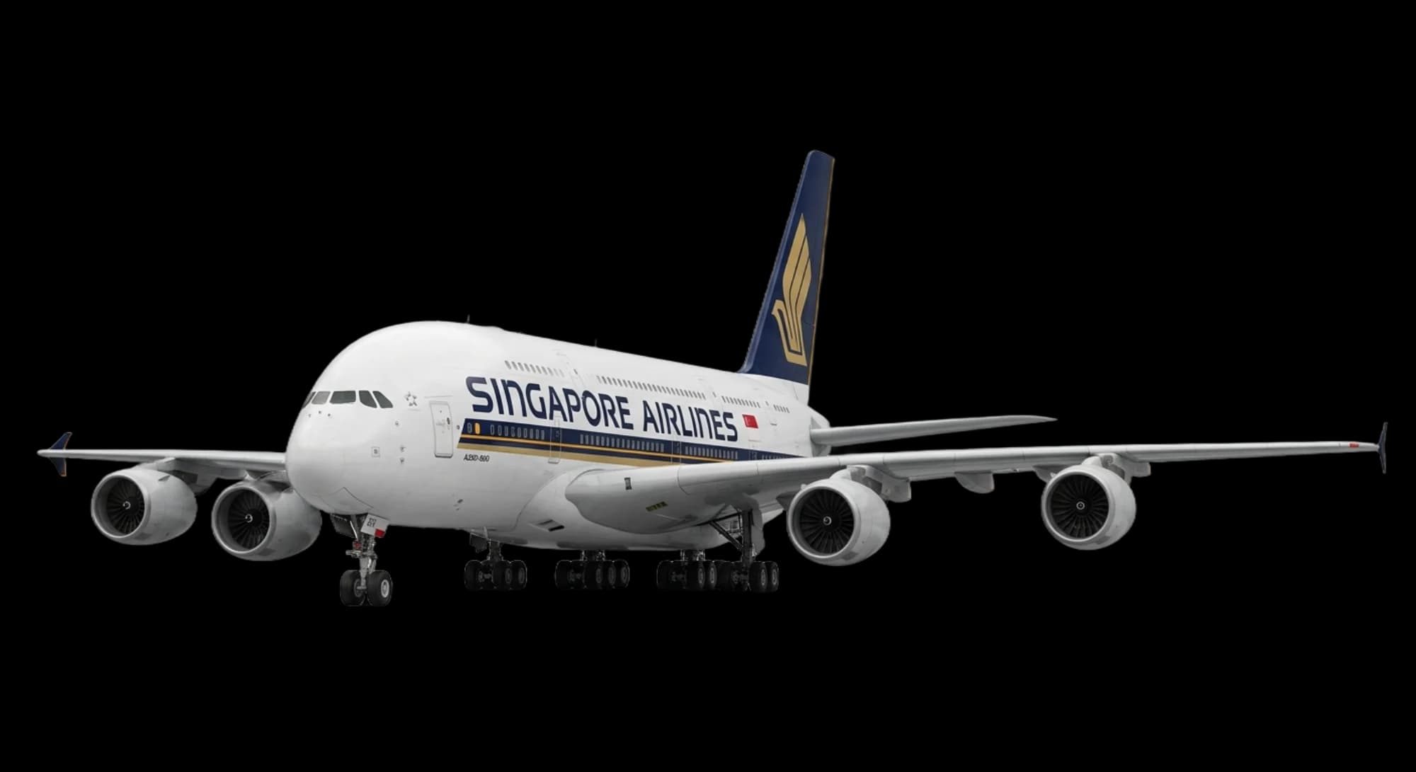 2005 Airbus Airbus A380 - Front 3/4 - Airliner aircraft