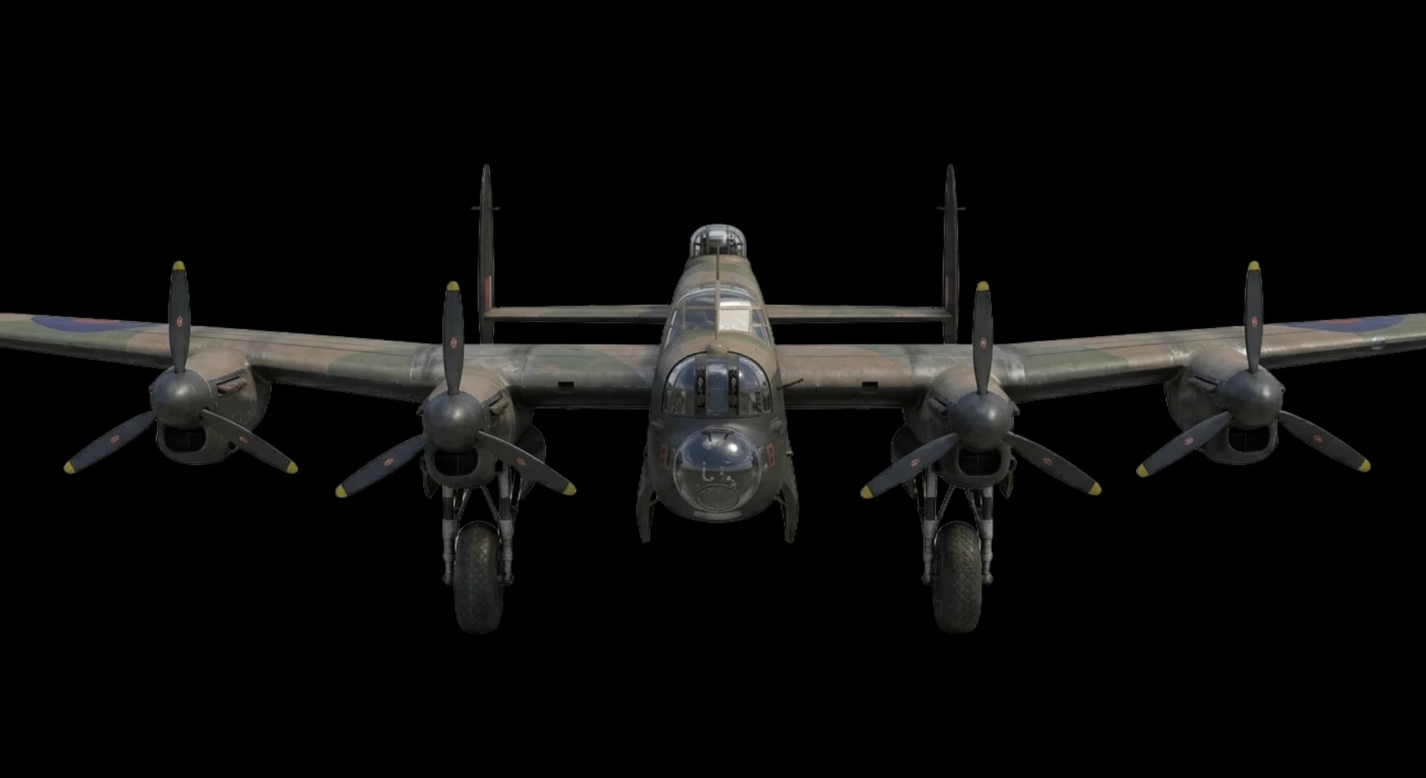 1941 Avro Lancaster - Front - Bomber aircraft