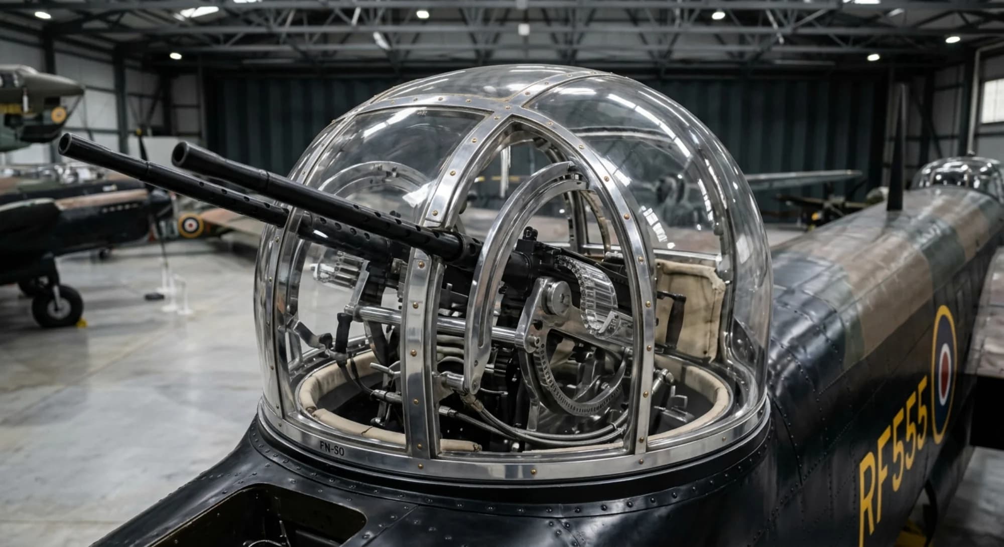 1941 Avro Lancaster - Gun Turret - Bomber aircraft