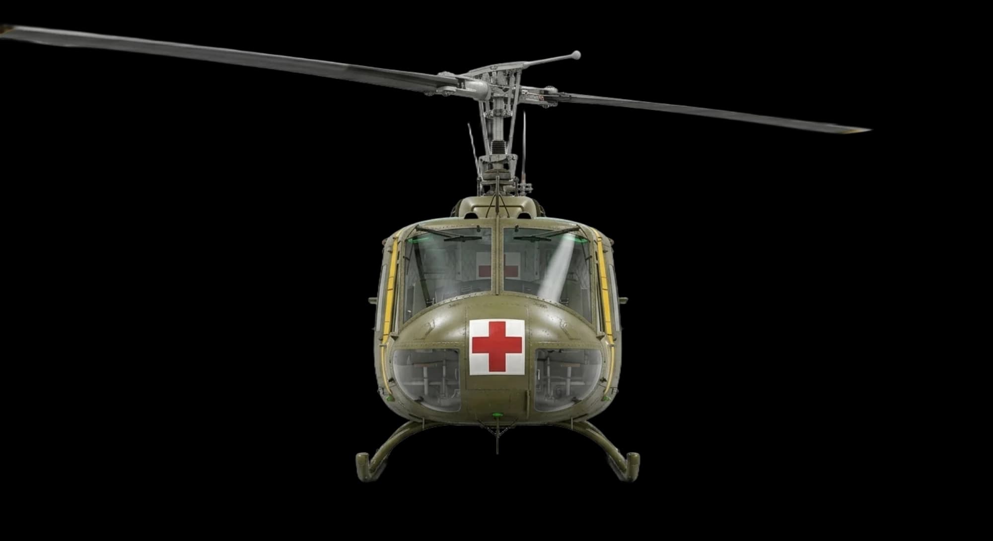 Bell Aircraft UH-1 Huey 1956 - Front view