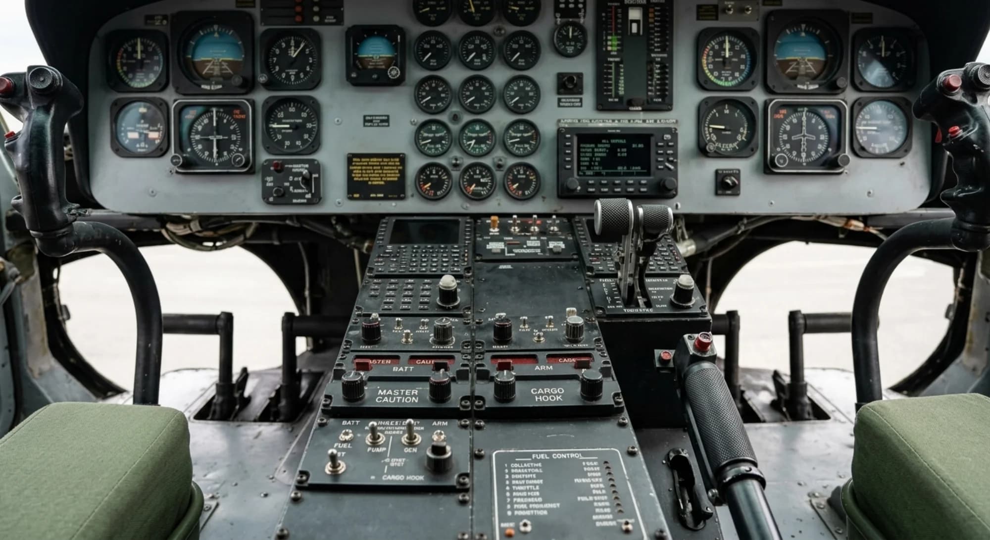 Bell Aircraft UH-1 Huey 1956 - Instrument Detail view