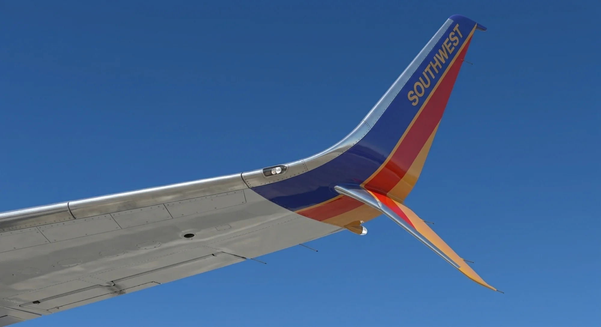 Boeing 737 1967 - Winglet view