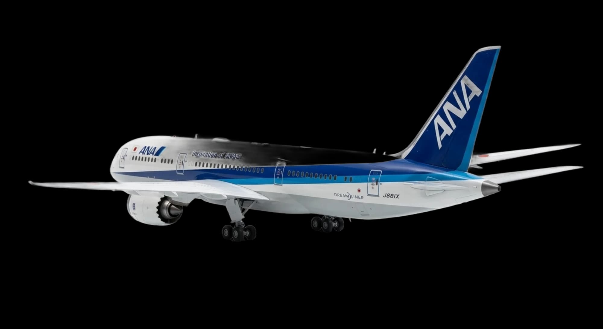 Boeing Boeing 787 Dreamliner 2009 - Rear 3/4 view