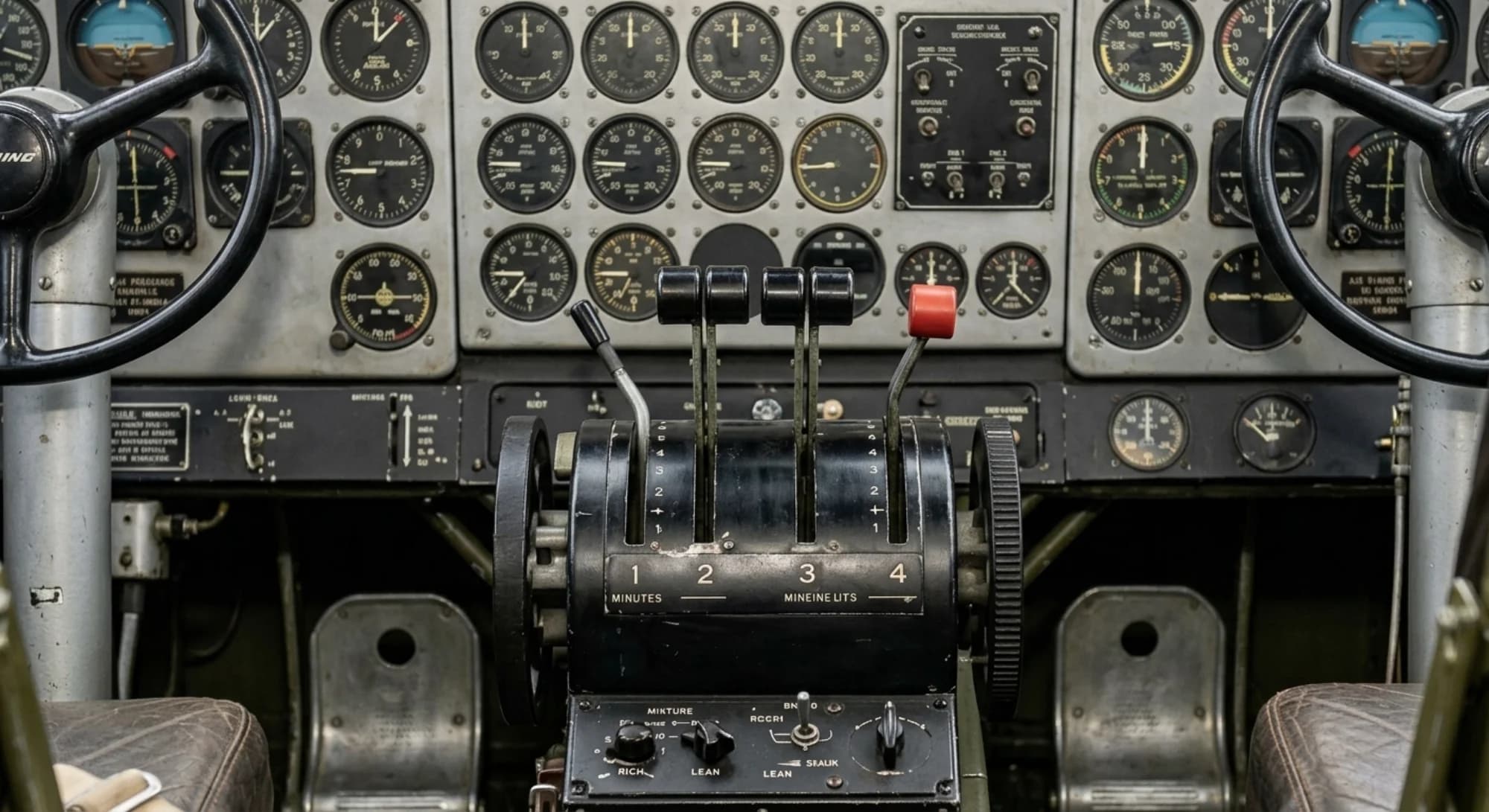 Boeing B-17 Flying Fortress 1935 - Instrument Detail view