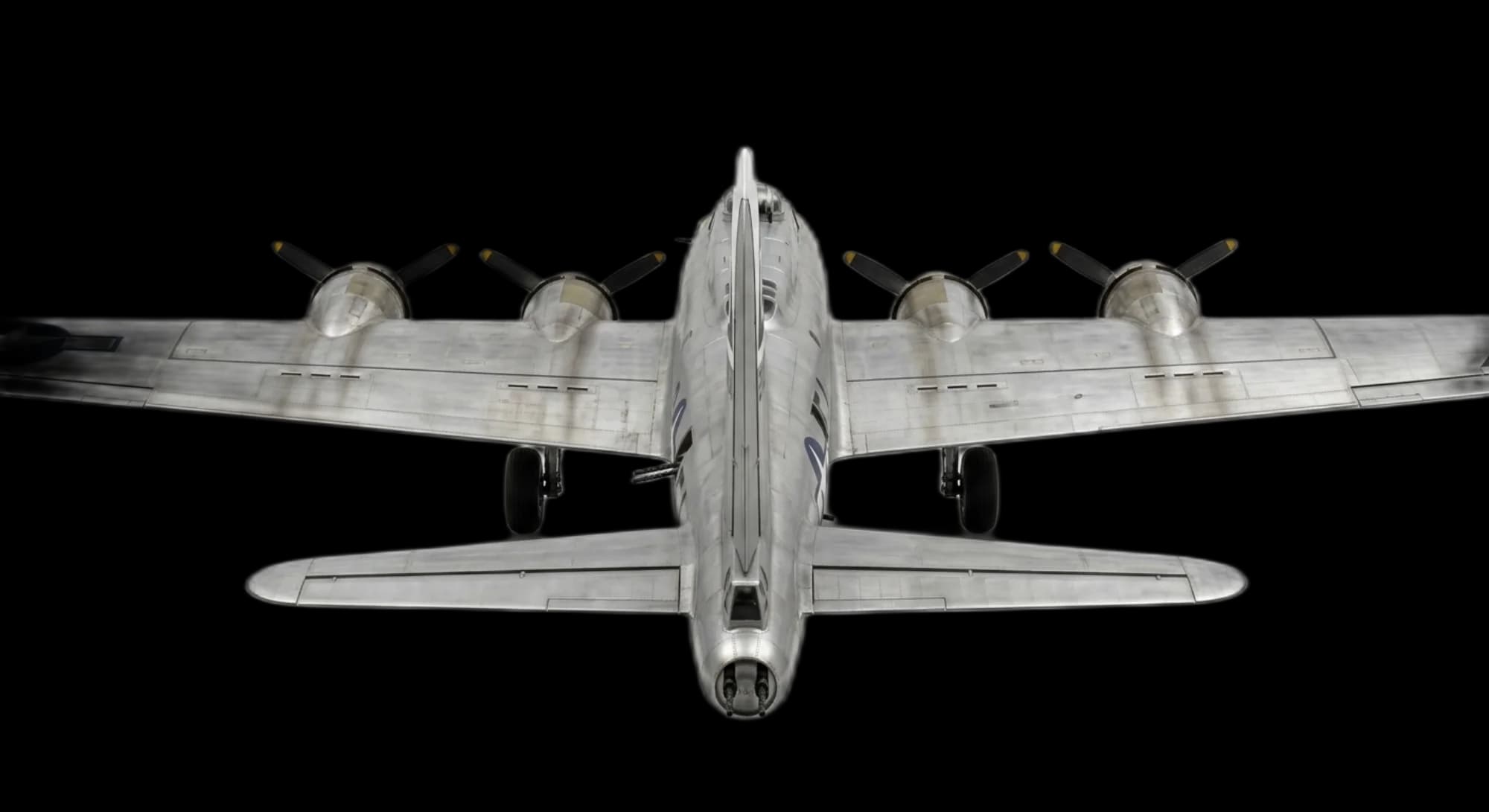 Boeing B-17 Flying Fortress 1935 - Rear view