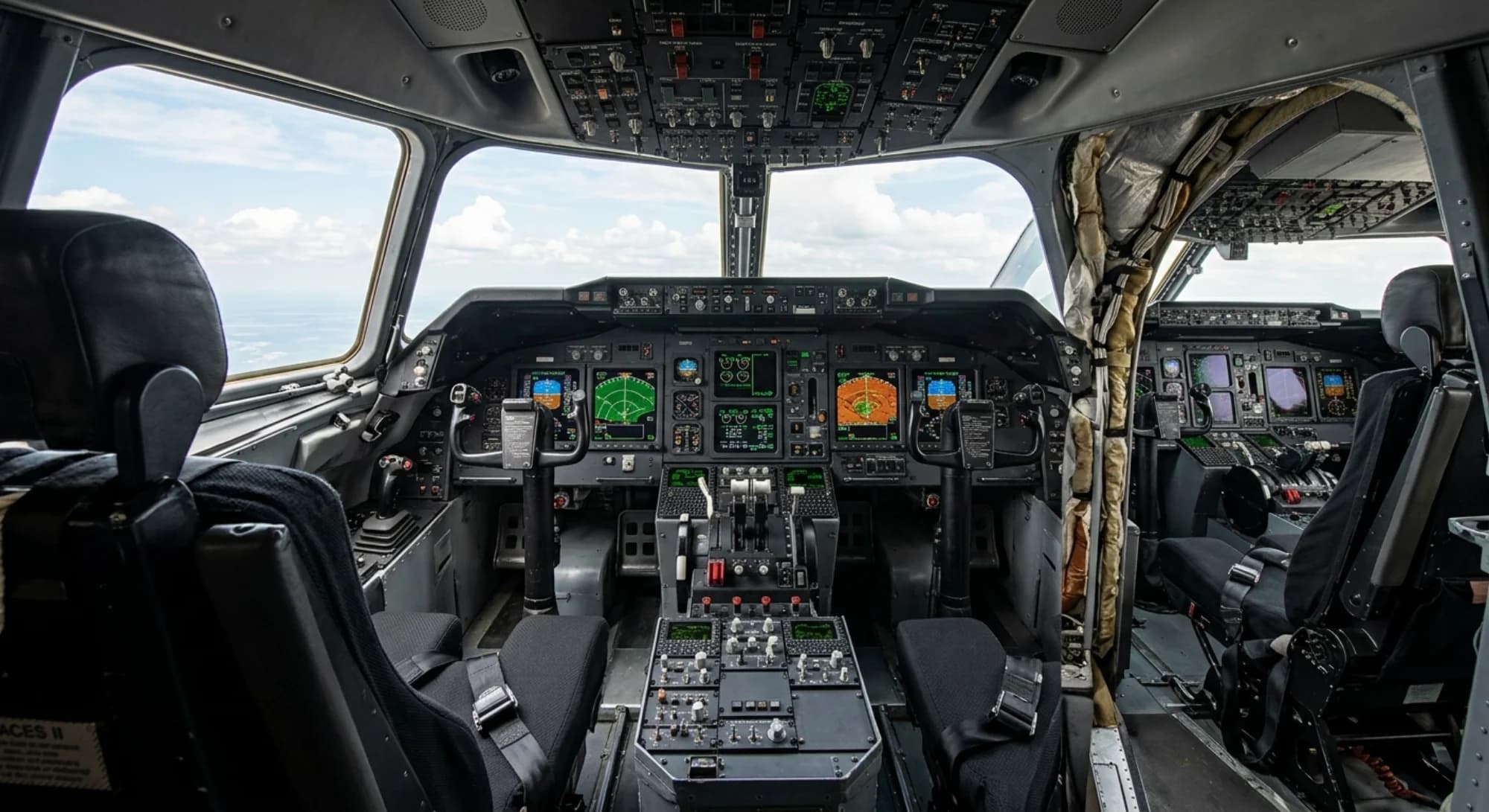 Rockwell International Rockwell B-1B Lancer 1983 - Cockpit view