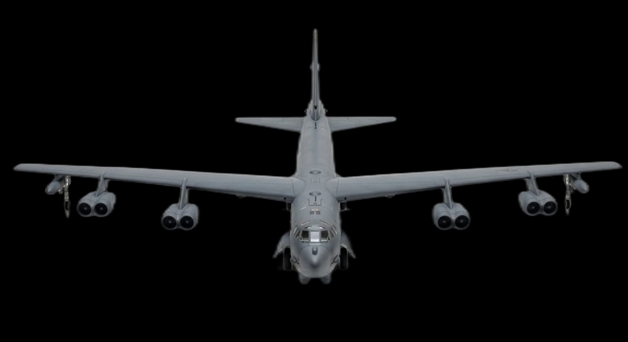 1952 Boeing B-52 Stratofortress - Front - Bomber aircraft