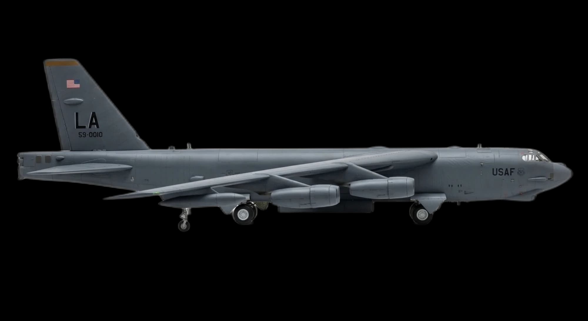 1952 Boeing B-52 Stratofortress - Profile - Bomber aircraft