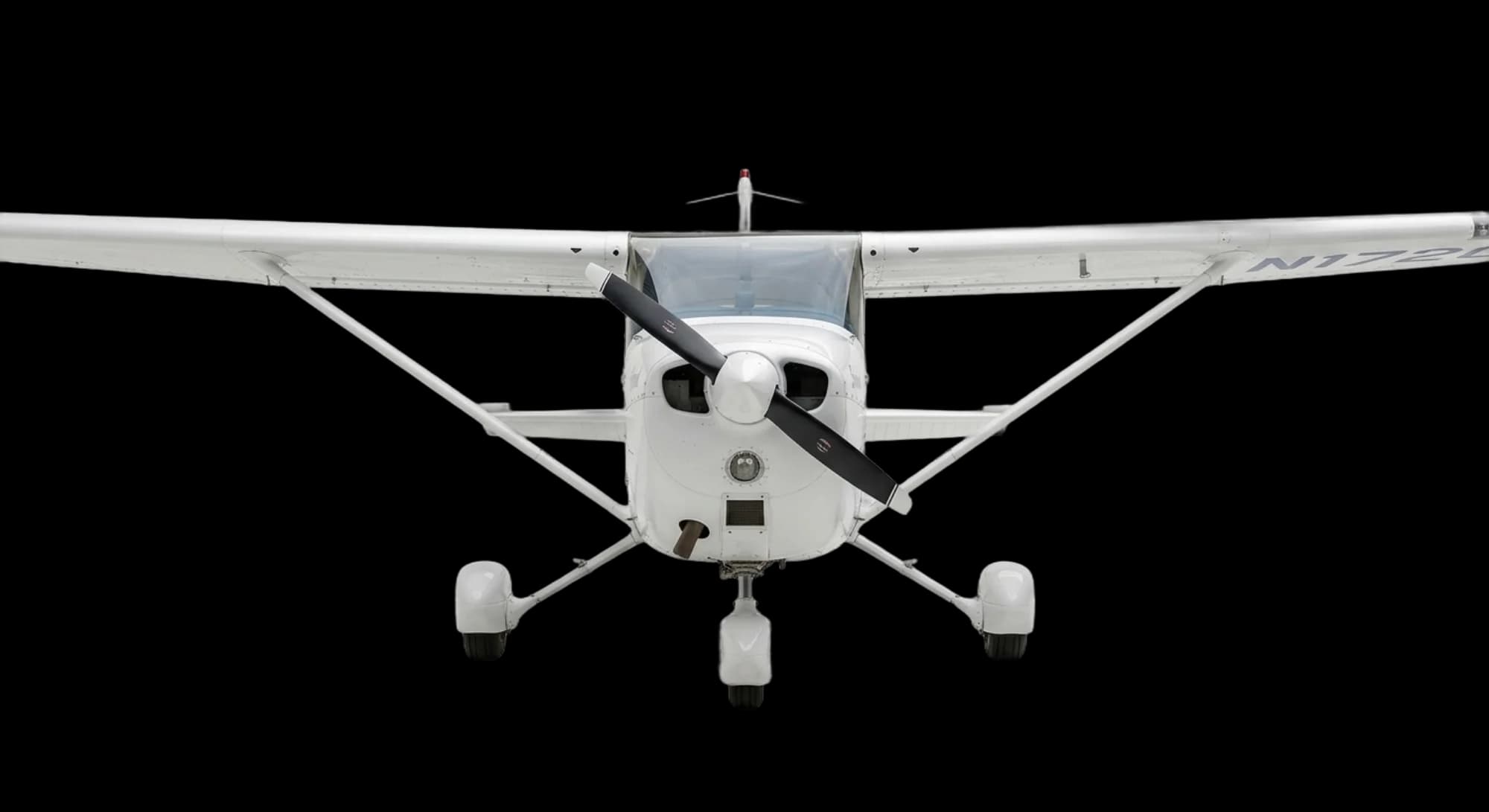 1955 Cessna Cessna 172 Skyhawk - Front - Trainer aircraft