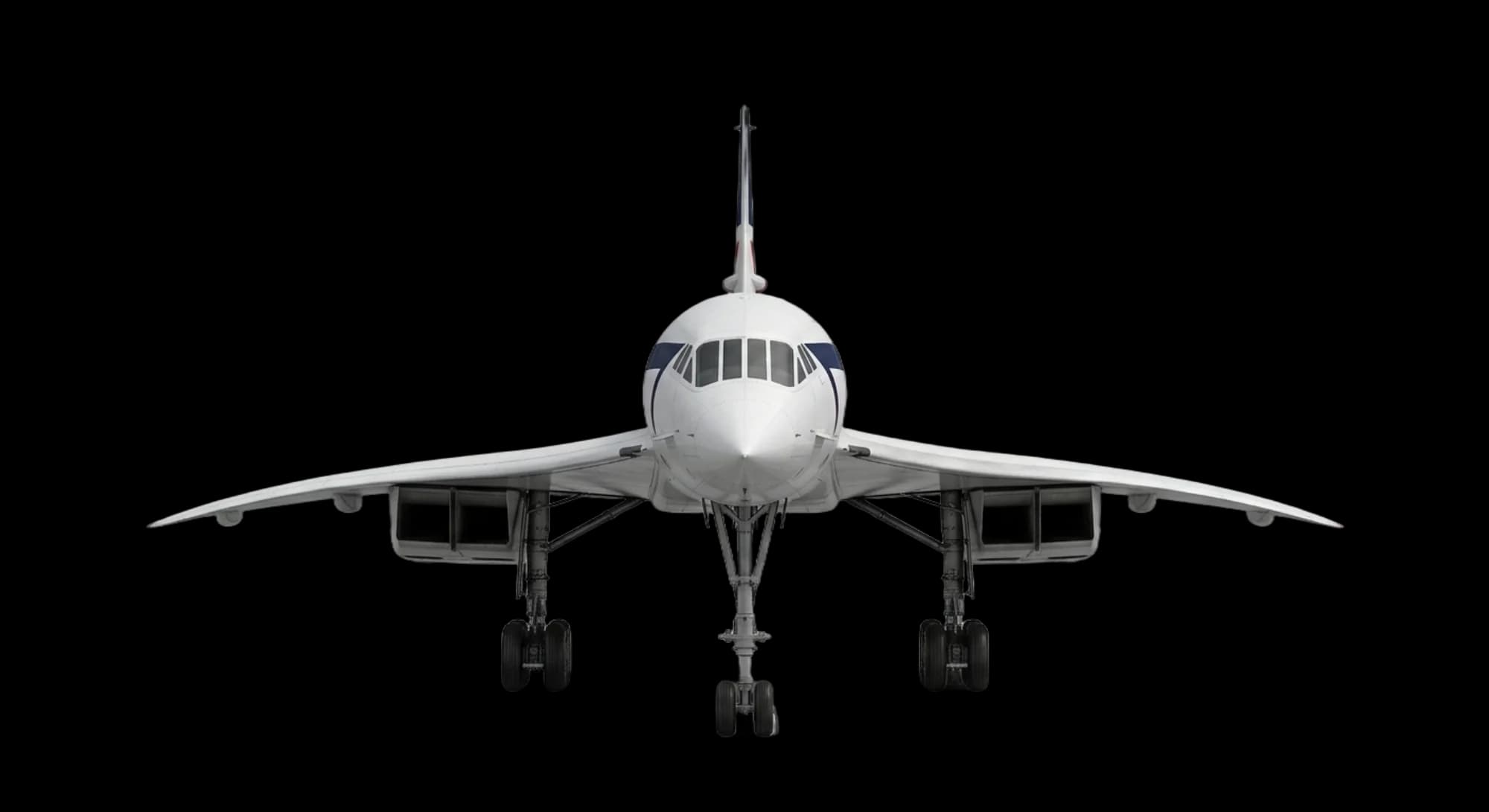 1969 Aerospatiale/BAC Concorde - Front - Airliner aircraft