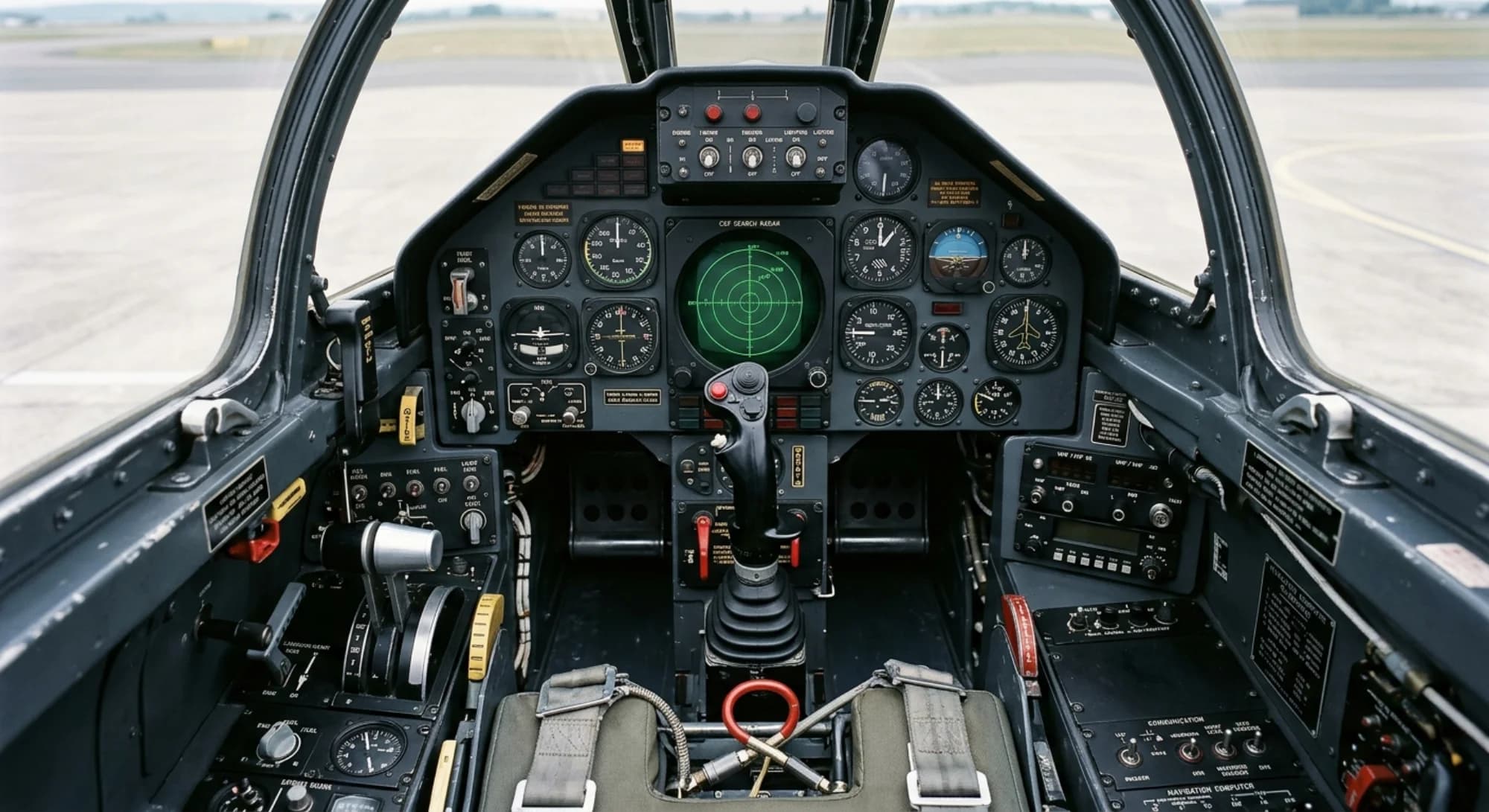 1956 Dassault Aviation Mirage III - Cockpit - Fighter aircraft