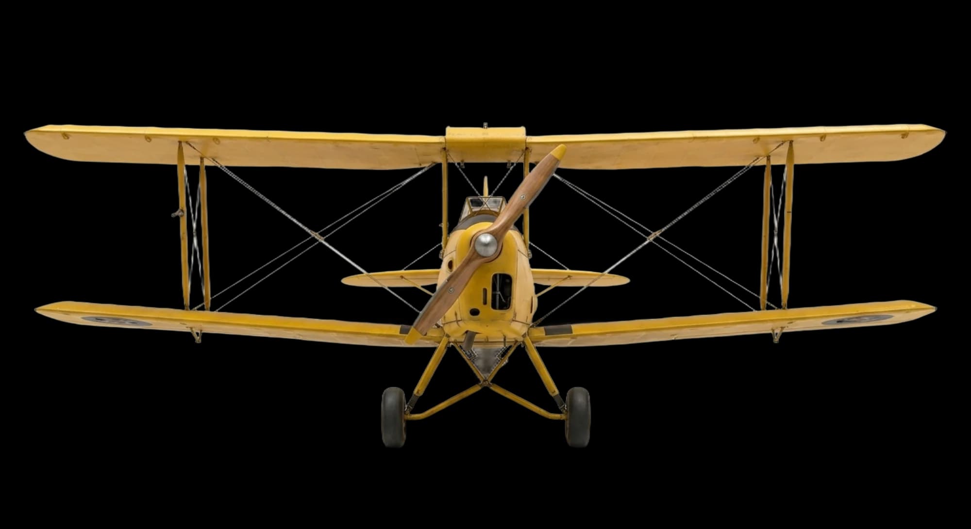 1931 de Havilland Tiger Moth - Front - Trainer aircraft