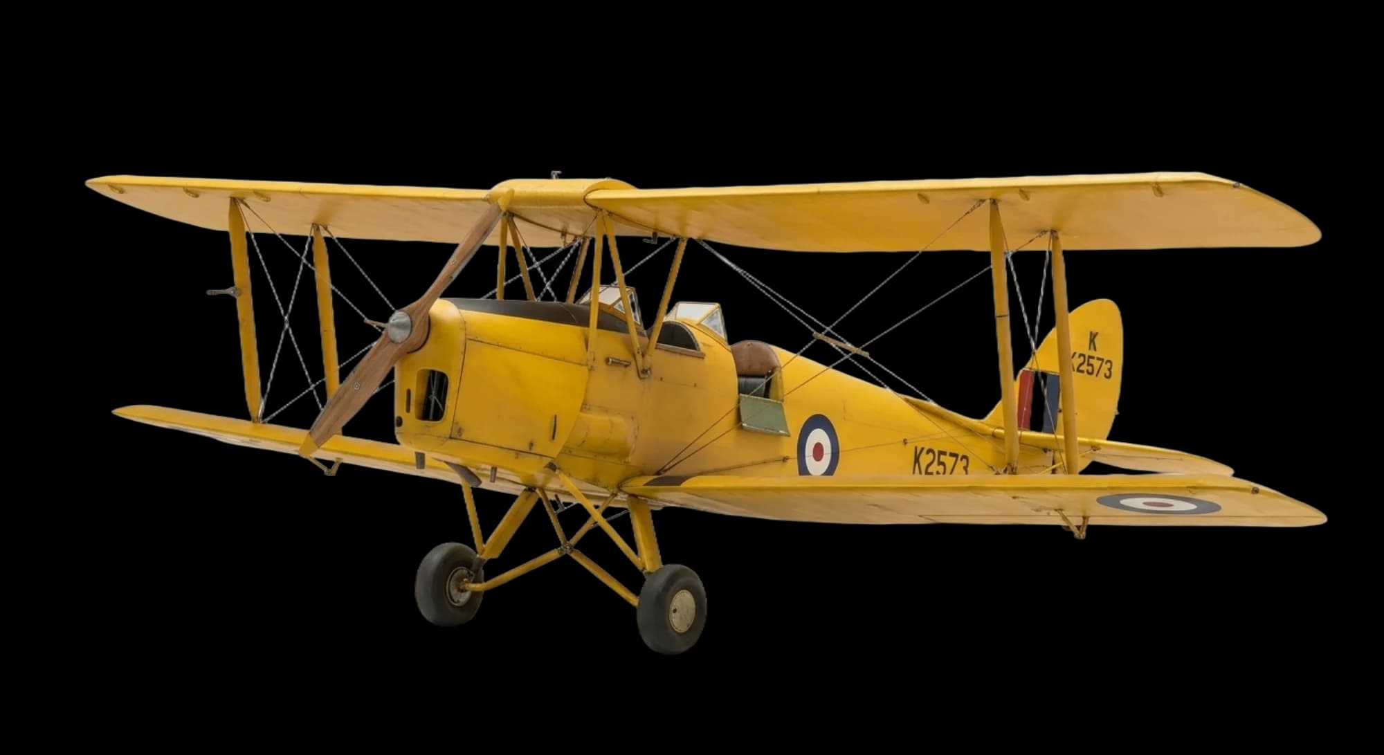 1931 de Havilland Tiger Moth - Profile - Trainer aircraft