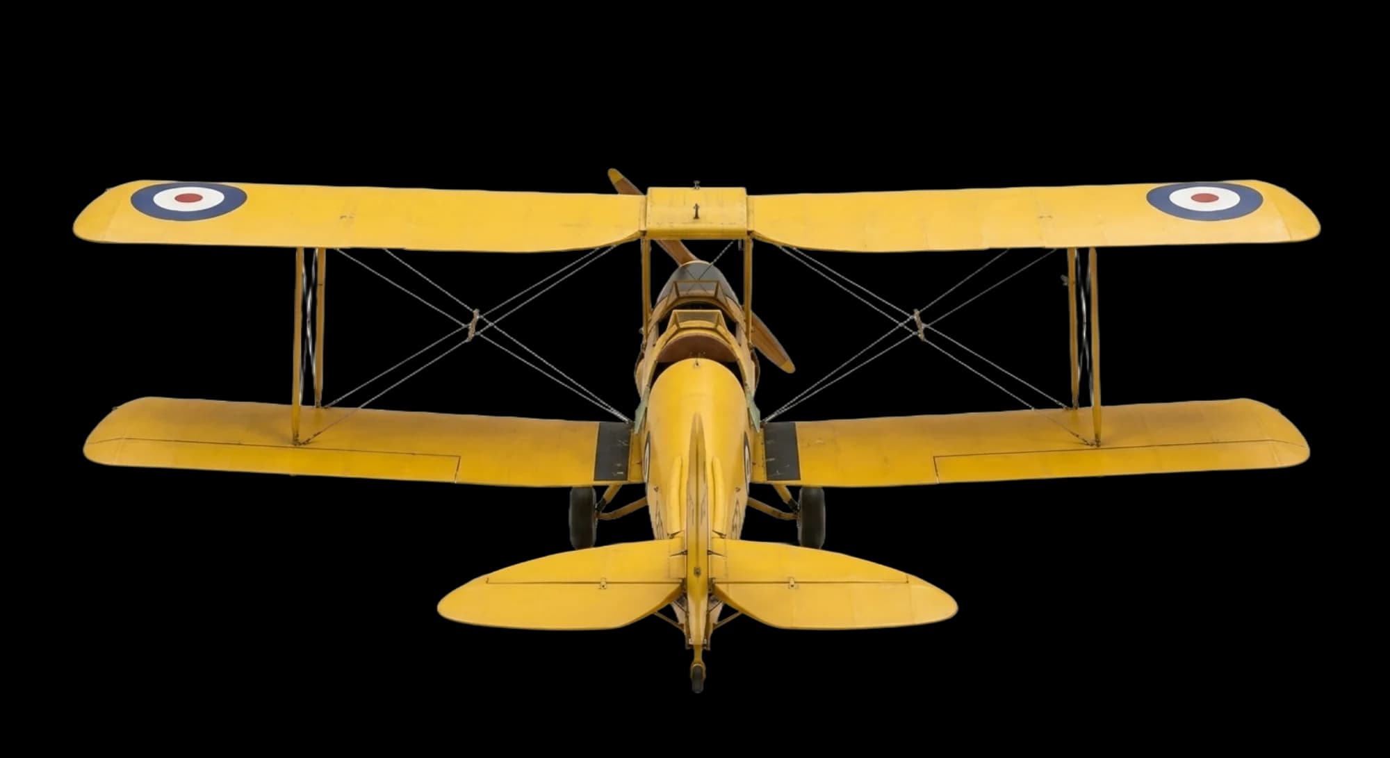 1931 de Havilland Tiger Moth - Rear - Trainer aircraft