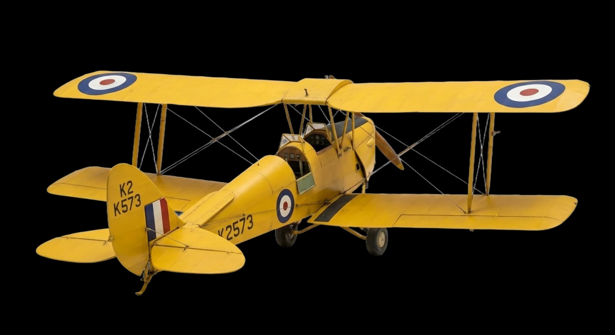 de Havilland Tiger Moth 1931 - Rear 3/4 view