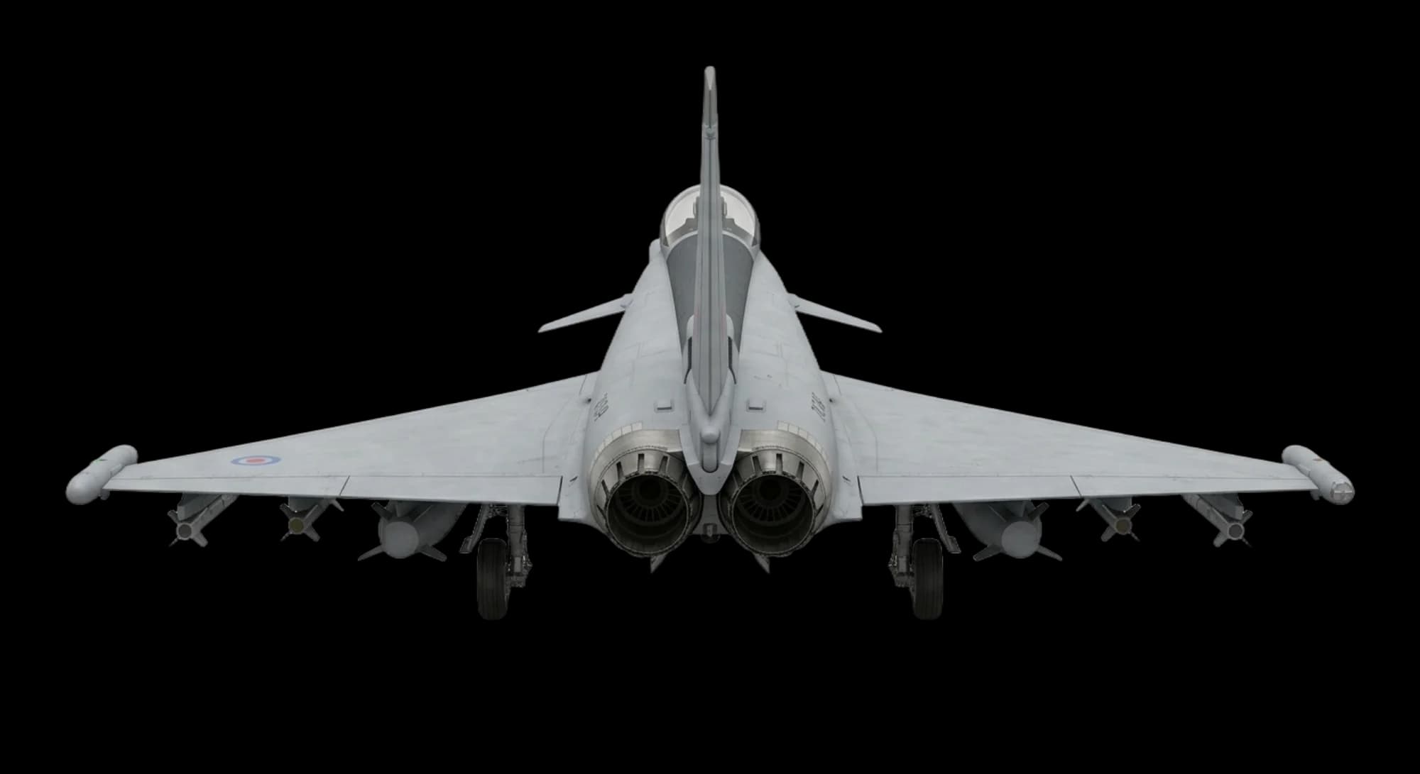 1994 Eurofighter Eurofighter Typhoon - Rear - Fighter aircraft