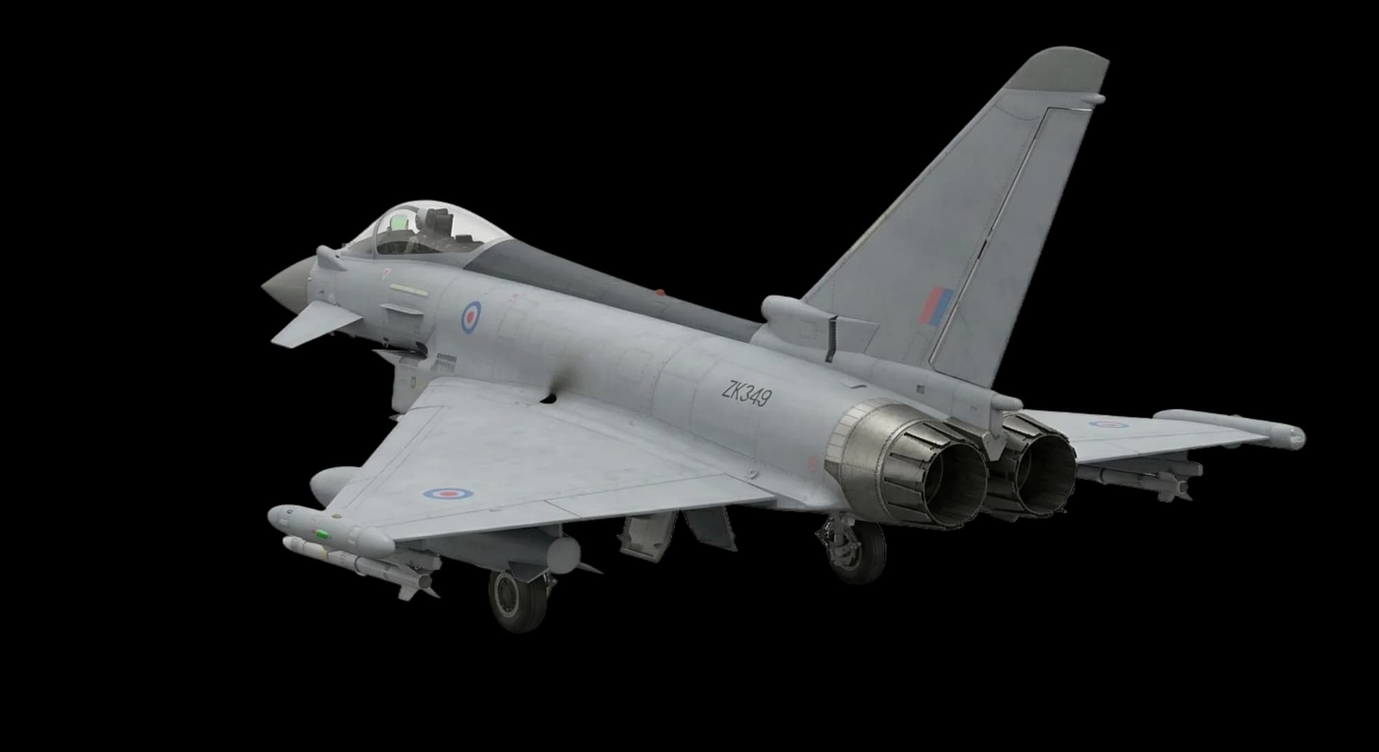 1994 Eurofighter Eurofighter Typhoon - Rear 3/4 - Fighter aircraft