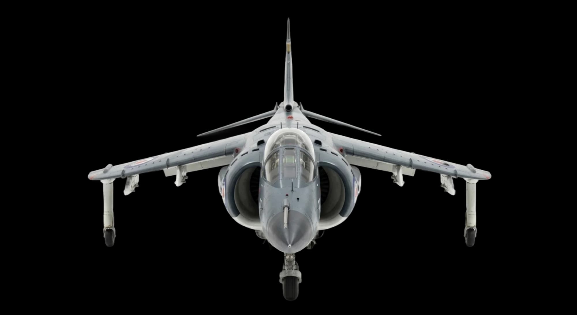 1967 Hawker Siddeley Harrier - Front - Fighter aircraft