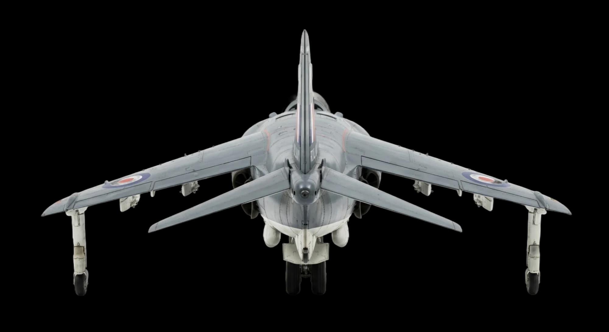 1967 Hawker Siddeley Harrier - Rear - Fighter aircraft
