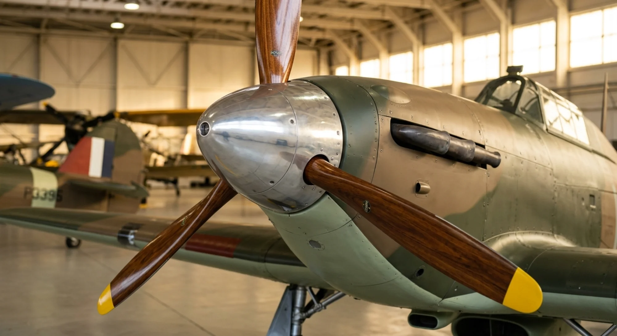Hawker Aircraft Hawker Hurricane 1935 - Propeller view