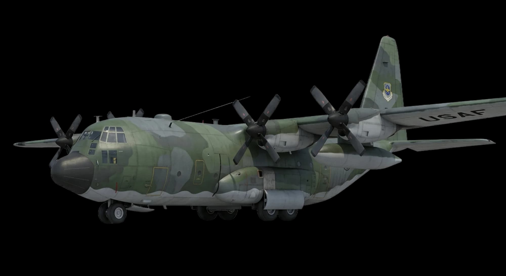 Lockheed Martin C-130 Hercules 1954 - Front 3/4 view