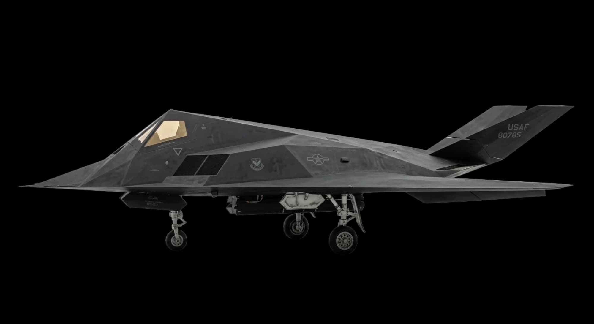 1981 Lockheed Martin F-117 Nighthawk - Profile - Attack aircraft