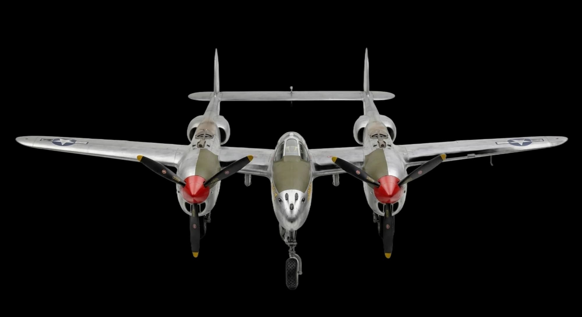 Lockheed Martin Lockheed P-38 Lightning 1939 - Front view