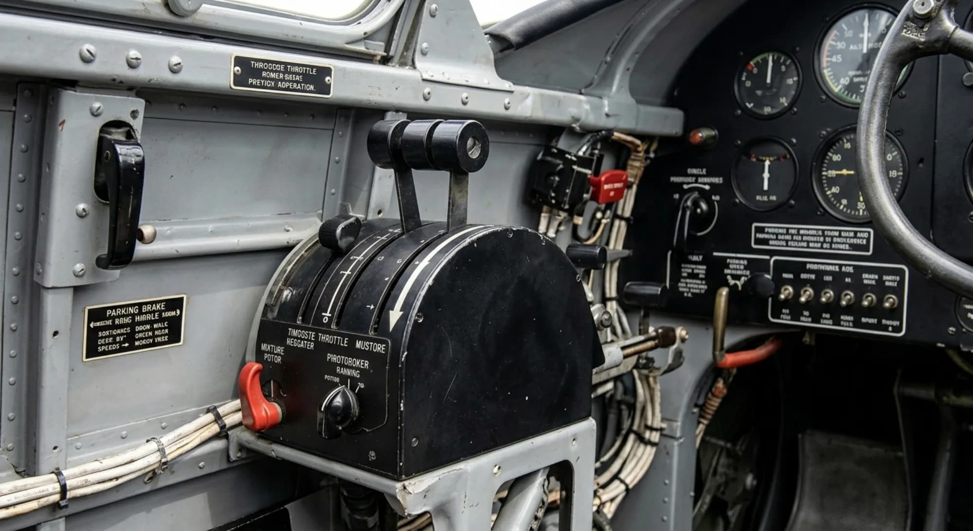 1939 Lockheed Martin Lockheed P-38 Lightning - Instrument Detail - Fighter aircraft