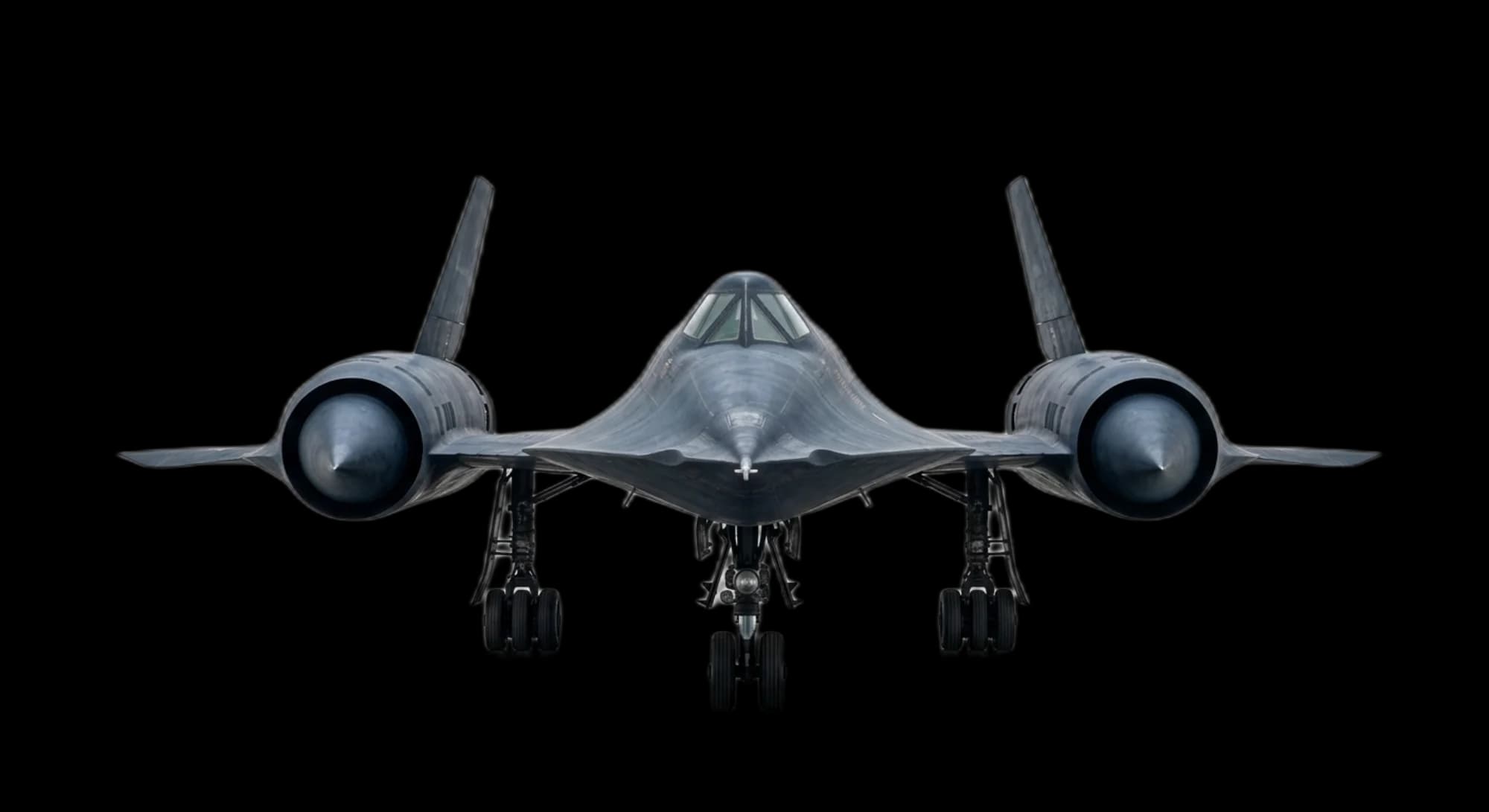 Lockheed Martin SR-71 Blackbird 1964 - Front view