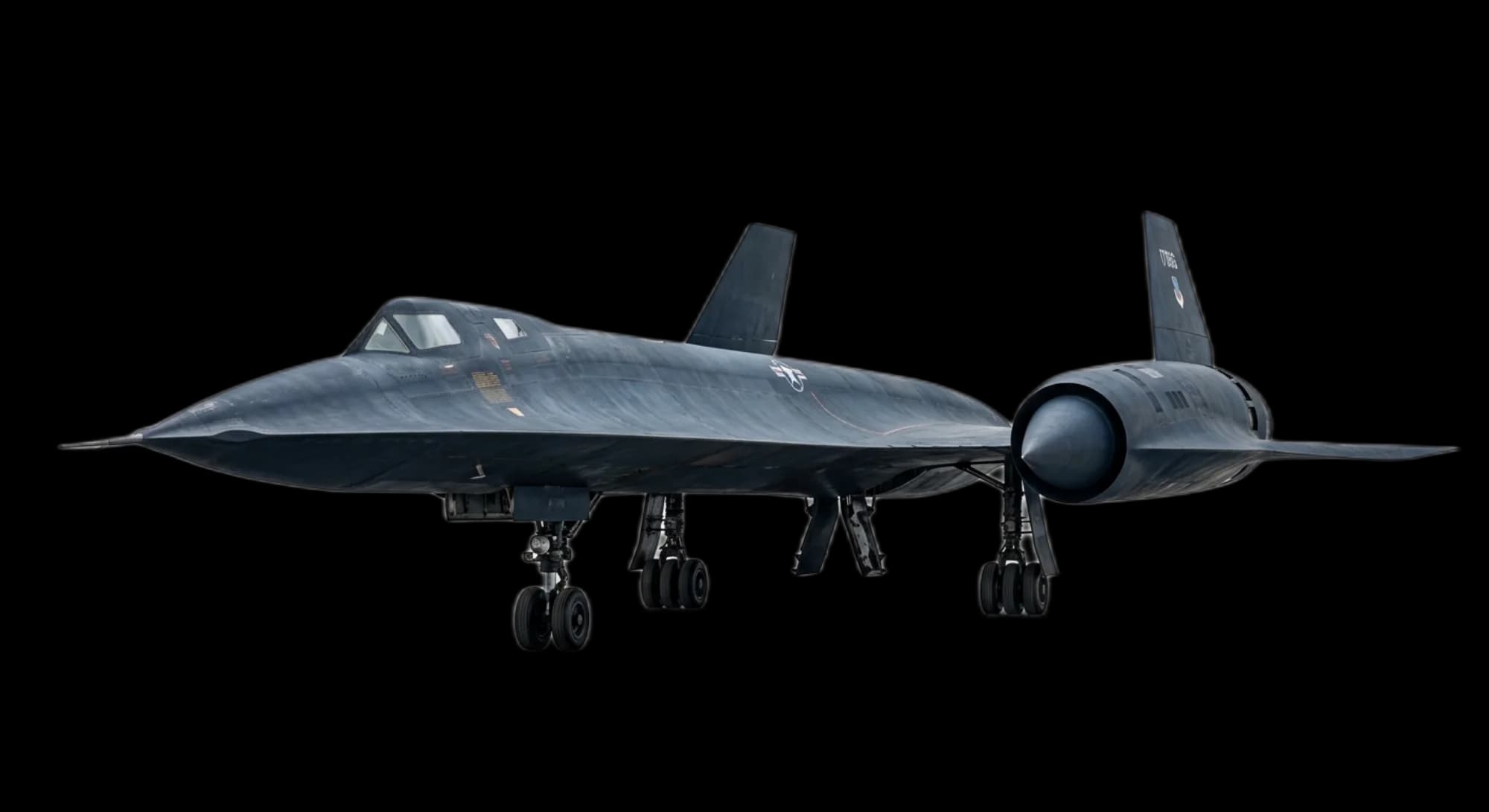Lockheed Martin SR-71 Blackbird 1964 - Front 3/4 view