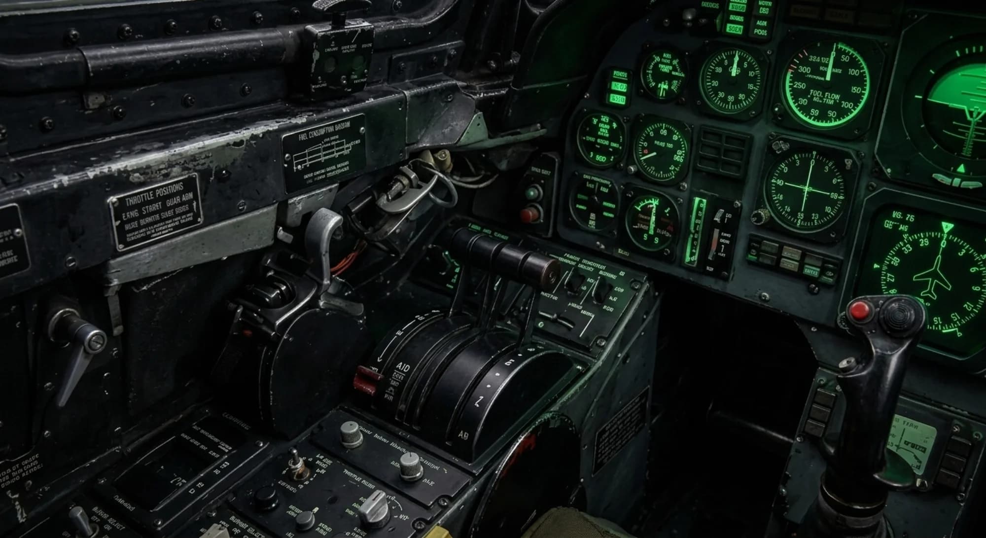 Lockheed Martin SR-71 Blackbird 1964 - Instrument Detail view