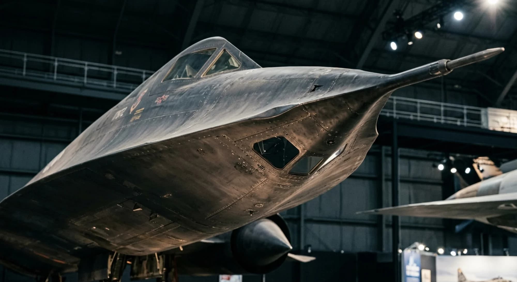 Lockheed Martin SR-71 Blackbird 1964 - Nose Section view