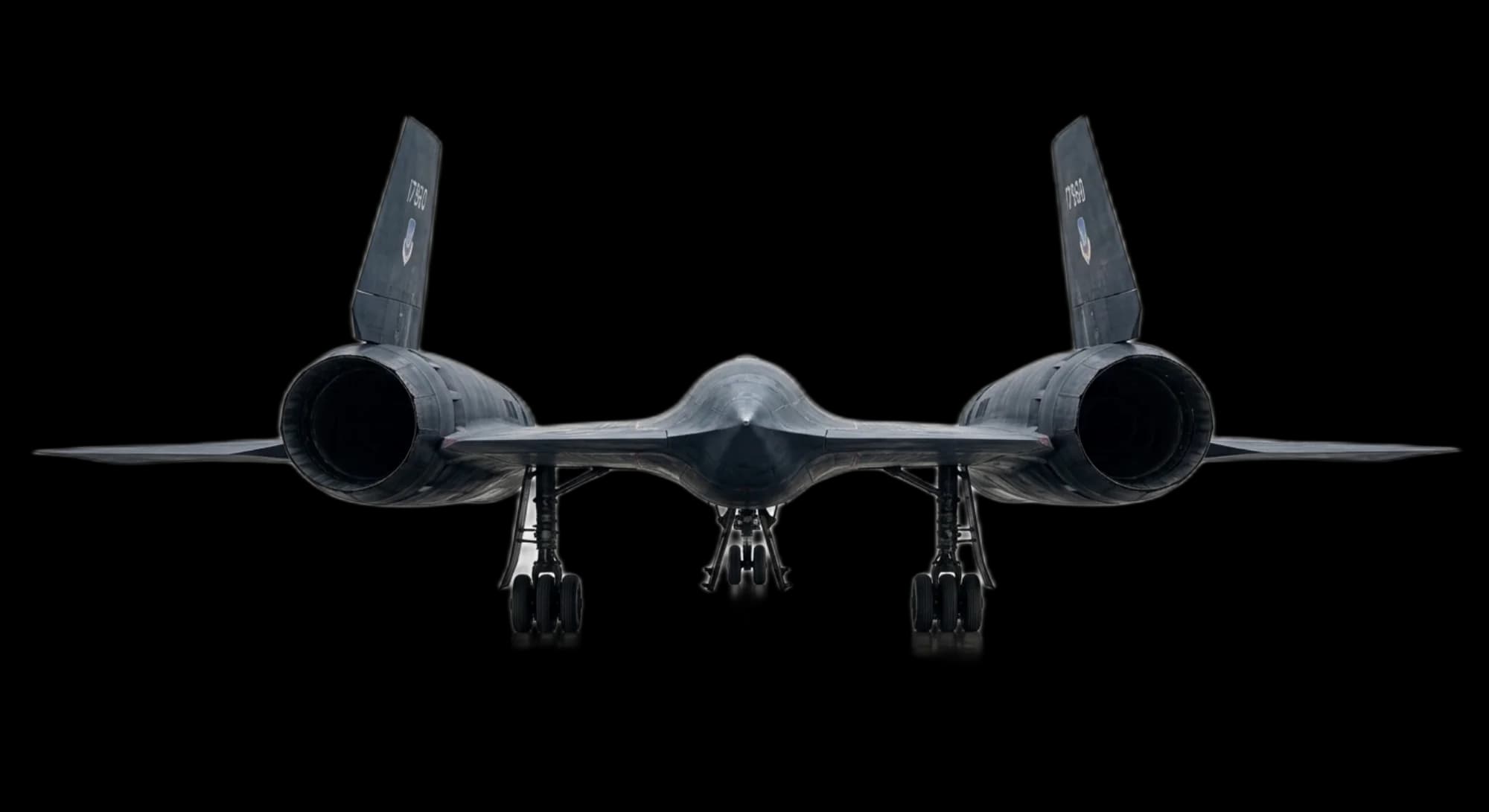 Lockheed Martin SR-71 Blackbird 1964 - Rear view