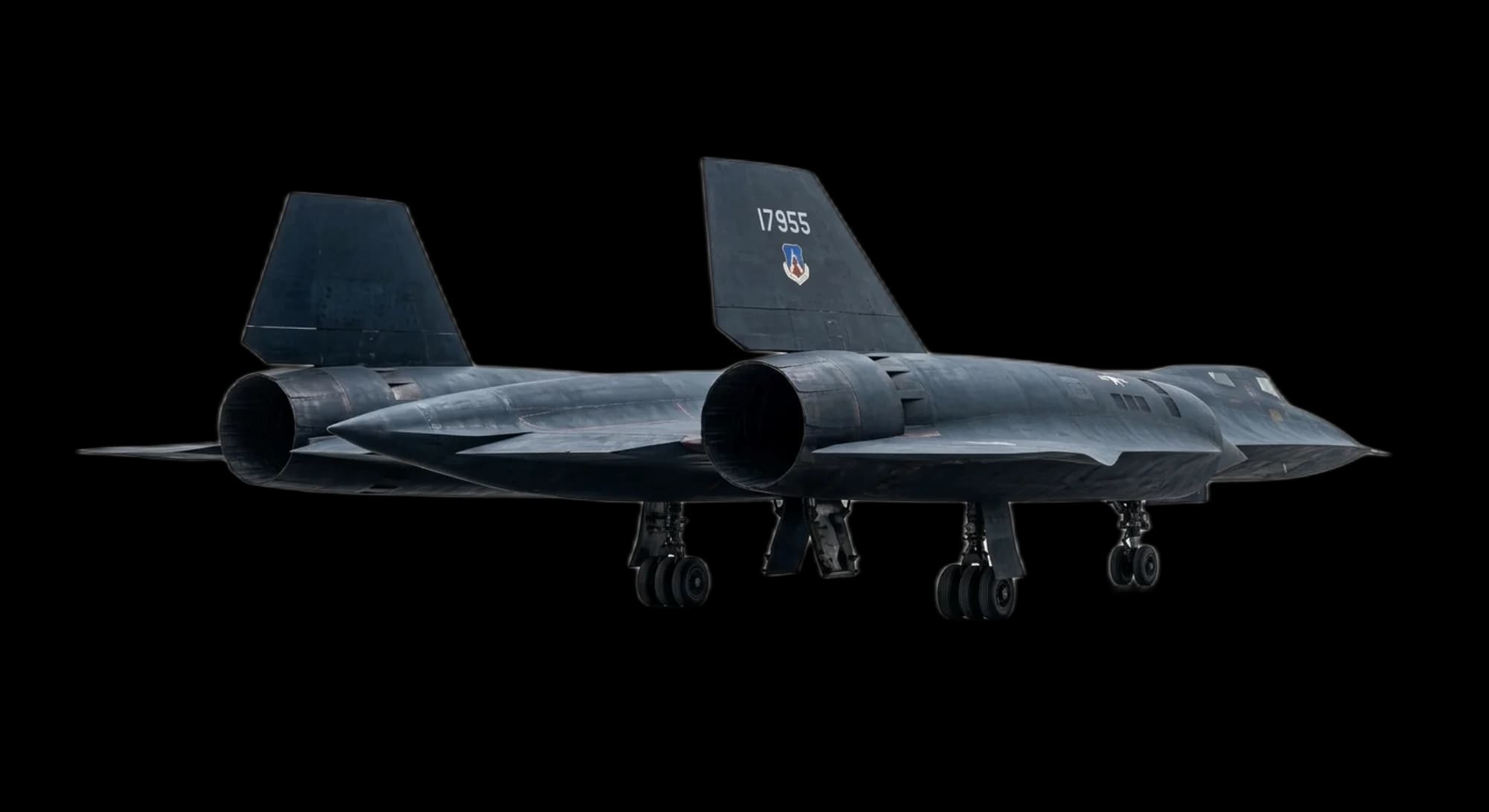 Lockheed Martin SR-71 Blackbird 1964 - Rear 3/4 view