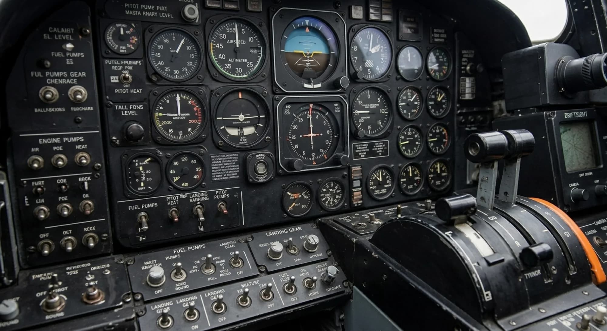 Lockheed Martin Lockheed U-2 1955 - Instrument Detail view