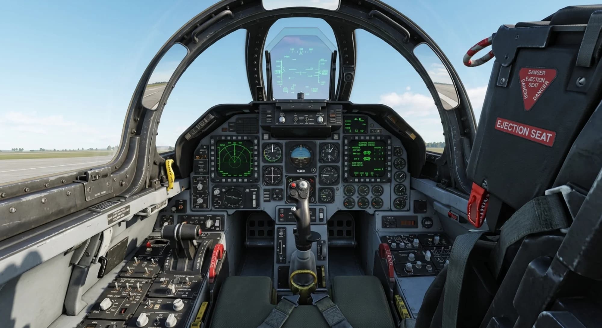 McDonnell Douglas F-15 Eagle 1972 - Cockpit view