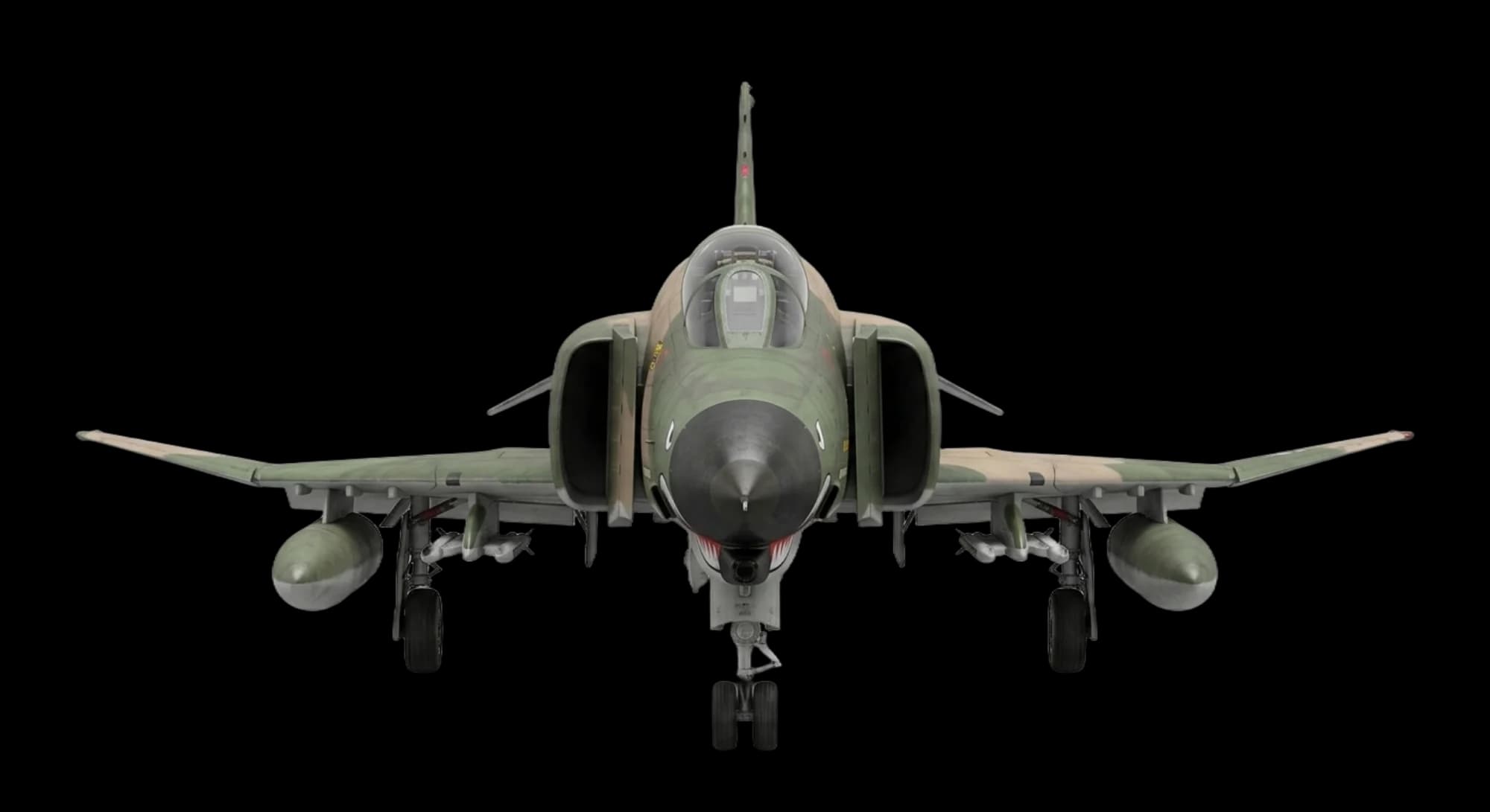 1958 McDonnell Douglas F-4 Phantom II - Front - Fighter aircraft