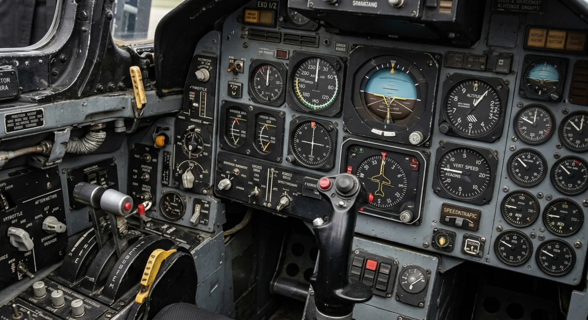 1958 McDonnell Douglas F-4 Phantom II - Instrument Detail - Fighter aircraft