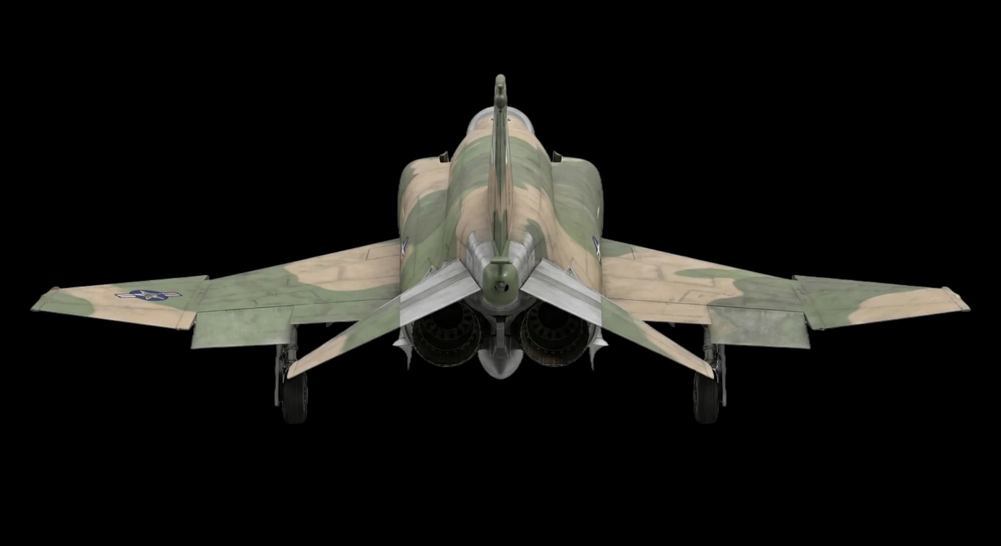 1958 McDonnell Douglas F-4 Phantom II - Rear - Fighter aircraft