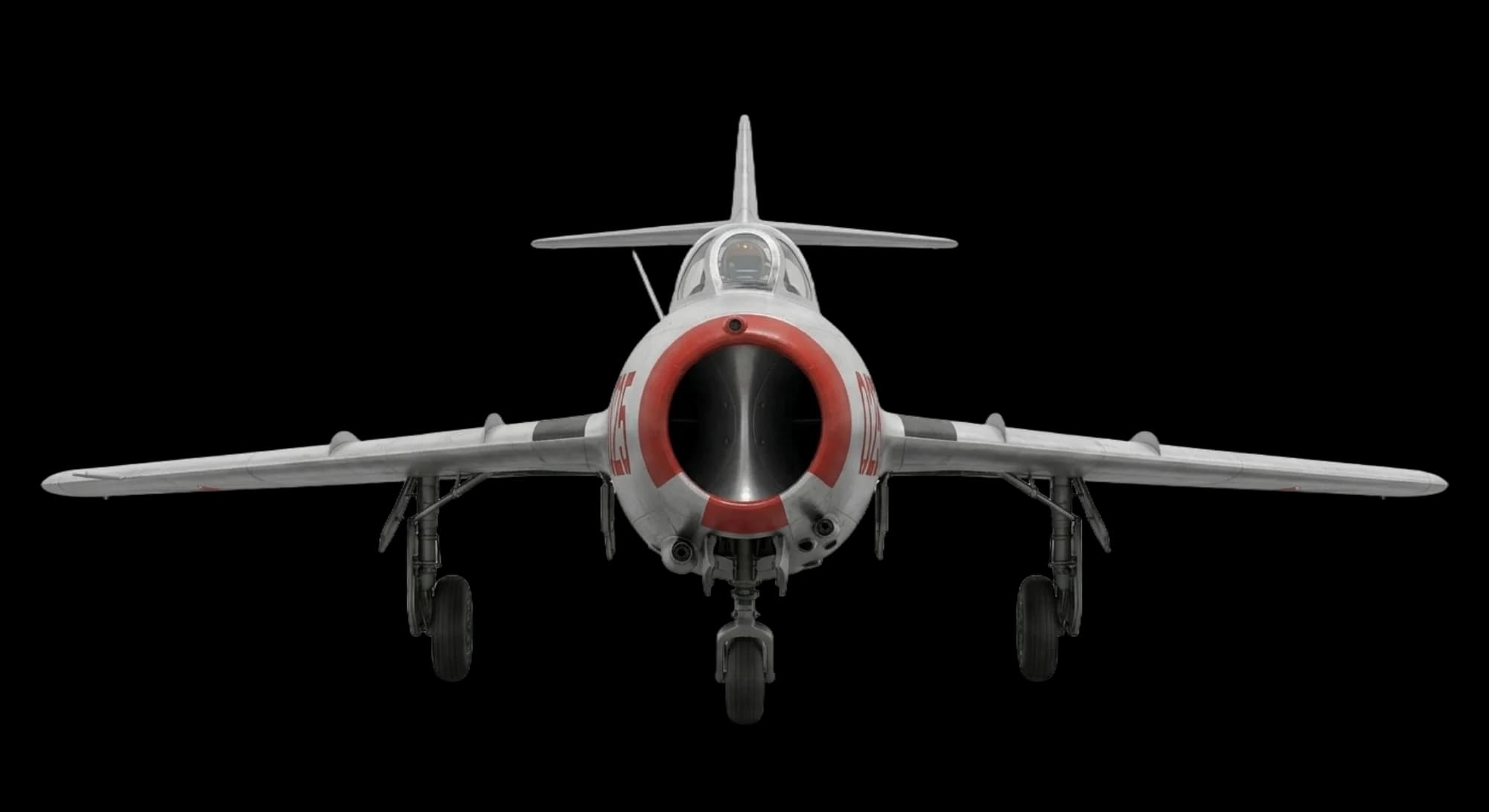 1947 Mikoyan-Gurevich MiG-15 - Front - Fighter aircraft