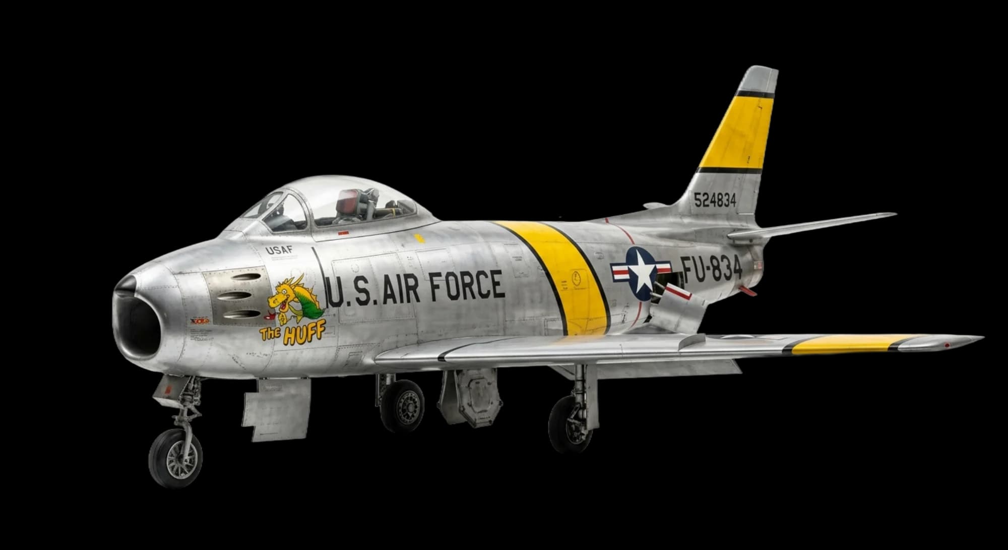 North American Aviation North American F-86 Sabre 1947 - Front 3/4 view