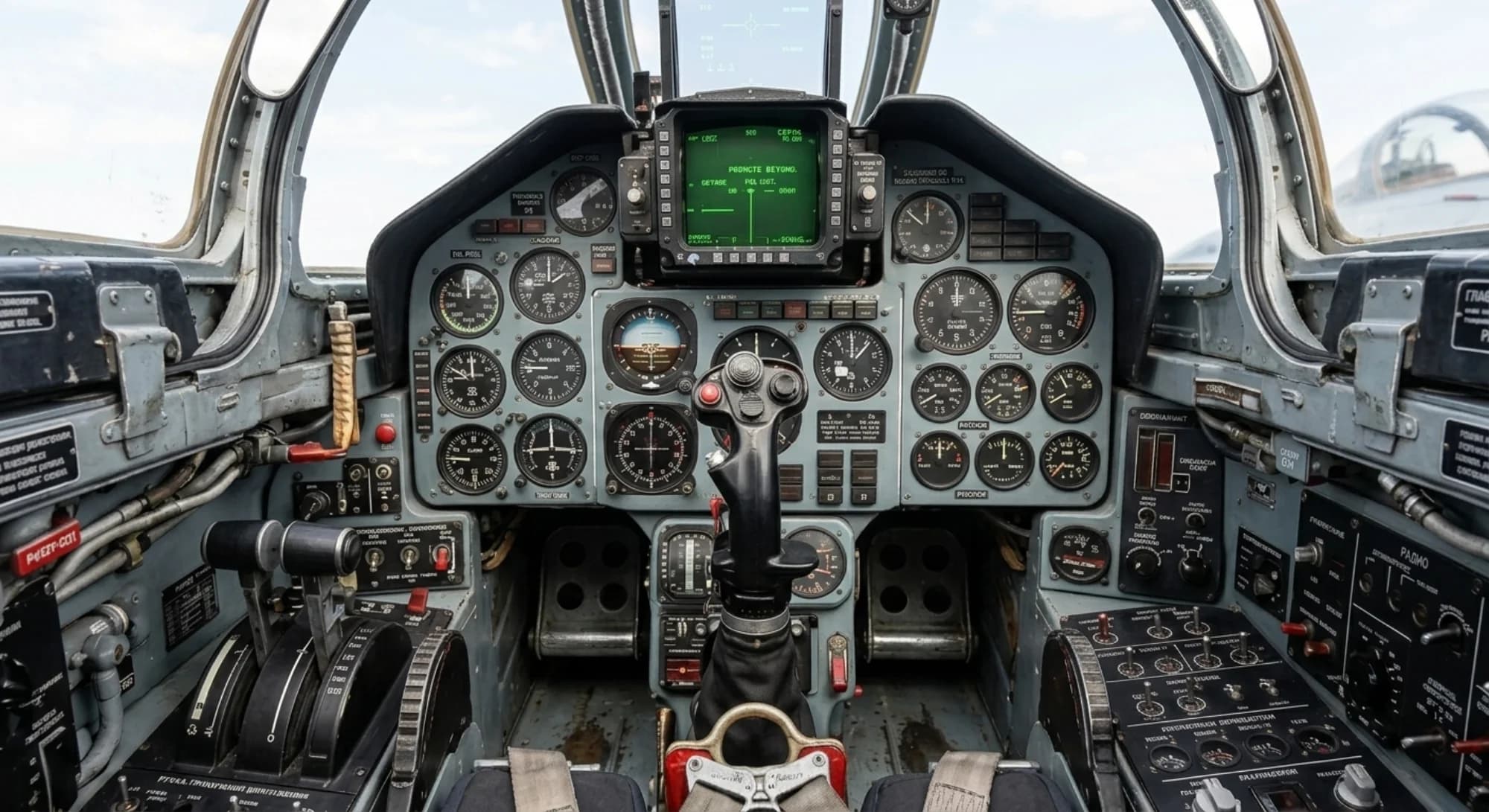 Sukhoi Su-27 Flanker 1977 - Instrument Detail view