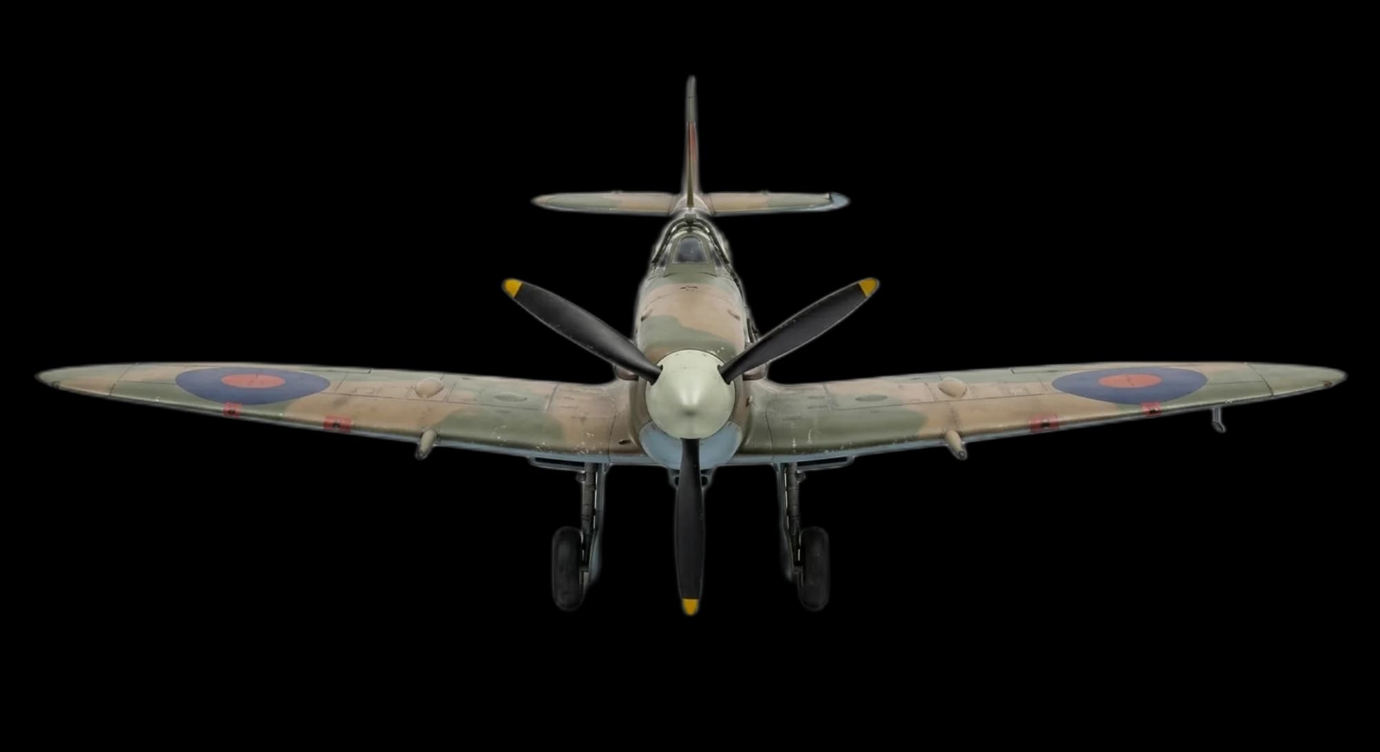 1936 Supermarine Spitfire - Front - Fighter aircraft