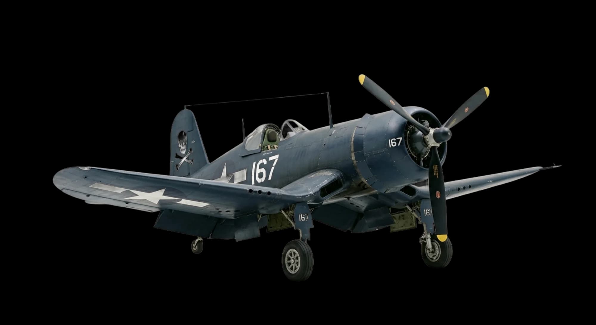 Vought Vought F4U Corsair 1940 - Front 3/4 view