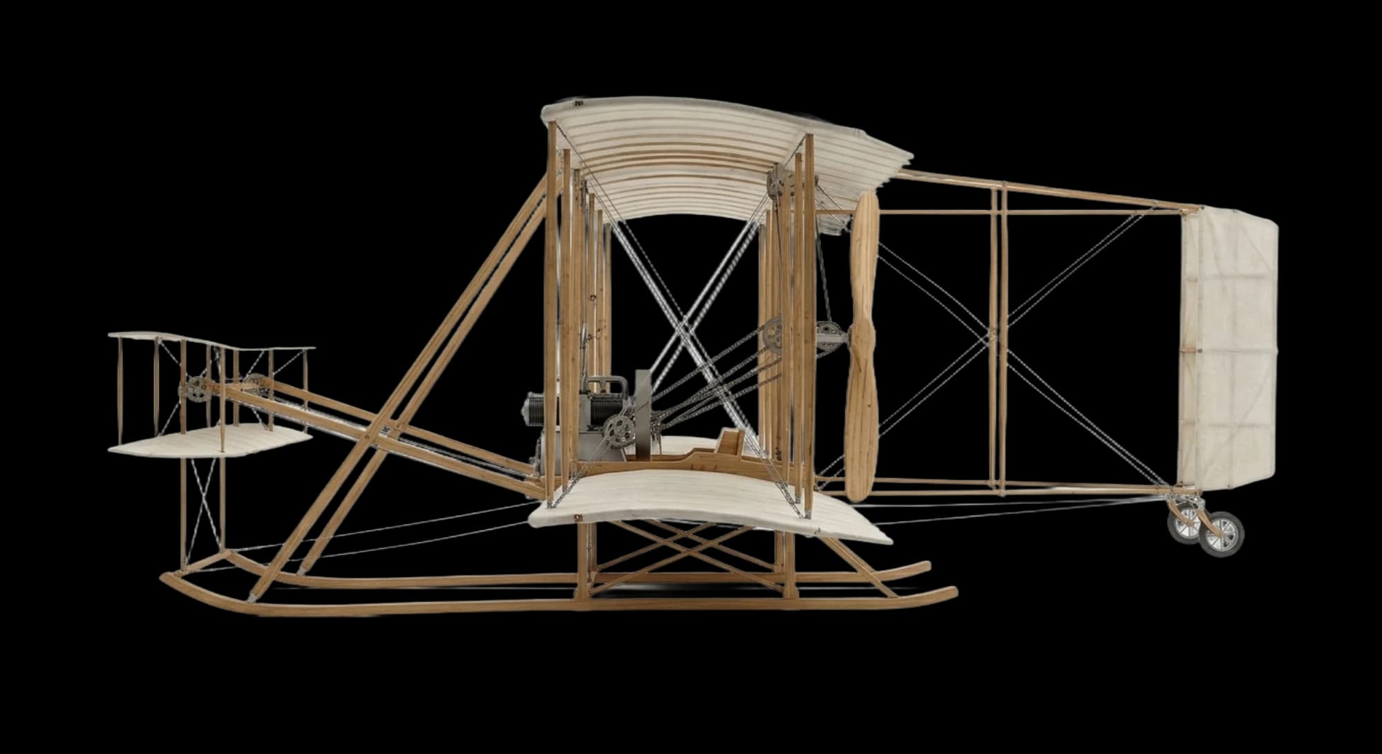 Wright Brothers Wright Flyer 1903 - Profile view