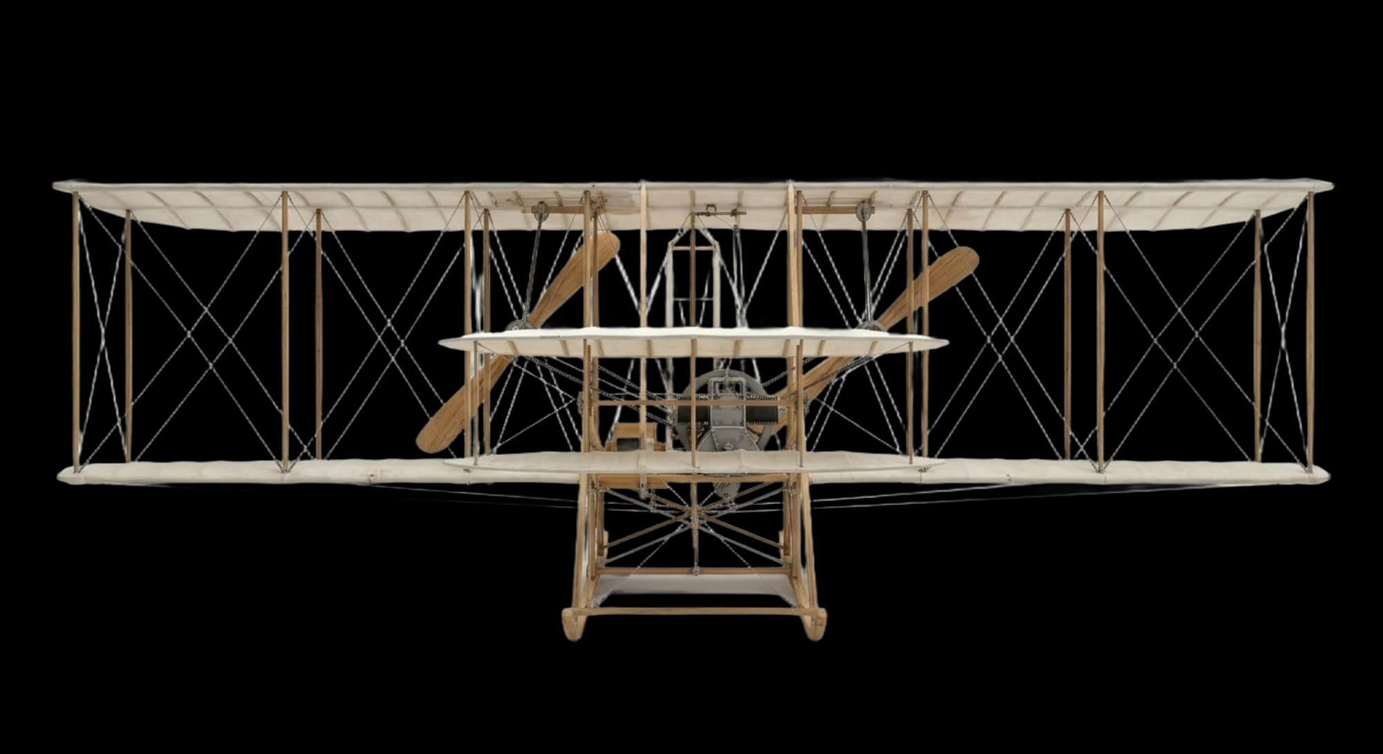 Wright Brothers Wright Flyer 1903 - Rear view