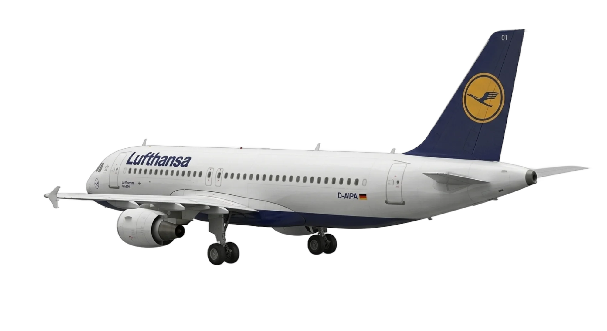 1987 Airbus Airbus A320 - Rear 3/4 - Airliner aircraft